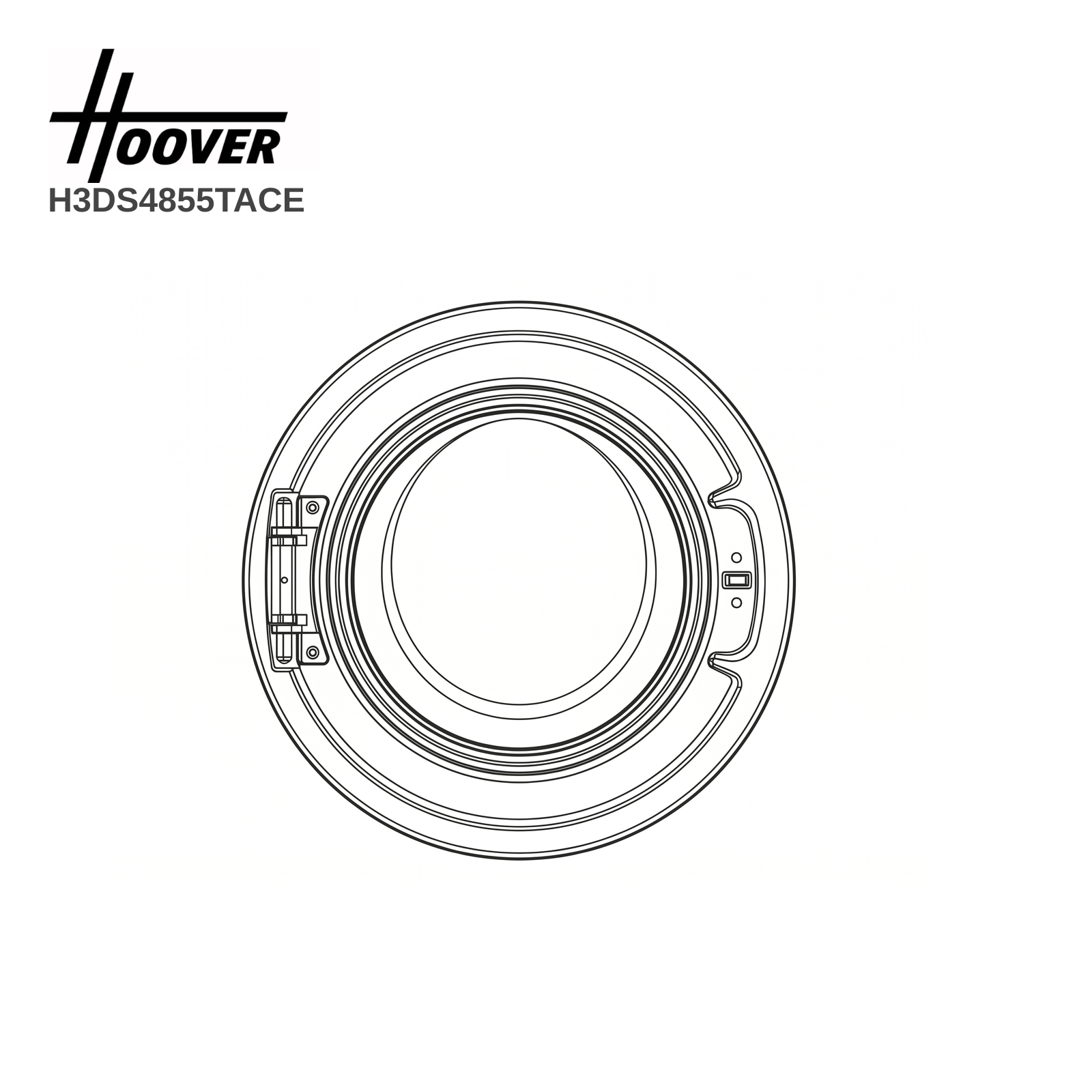 Hoover H3DS4855TACE Laundry Door - Renew 2 U