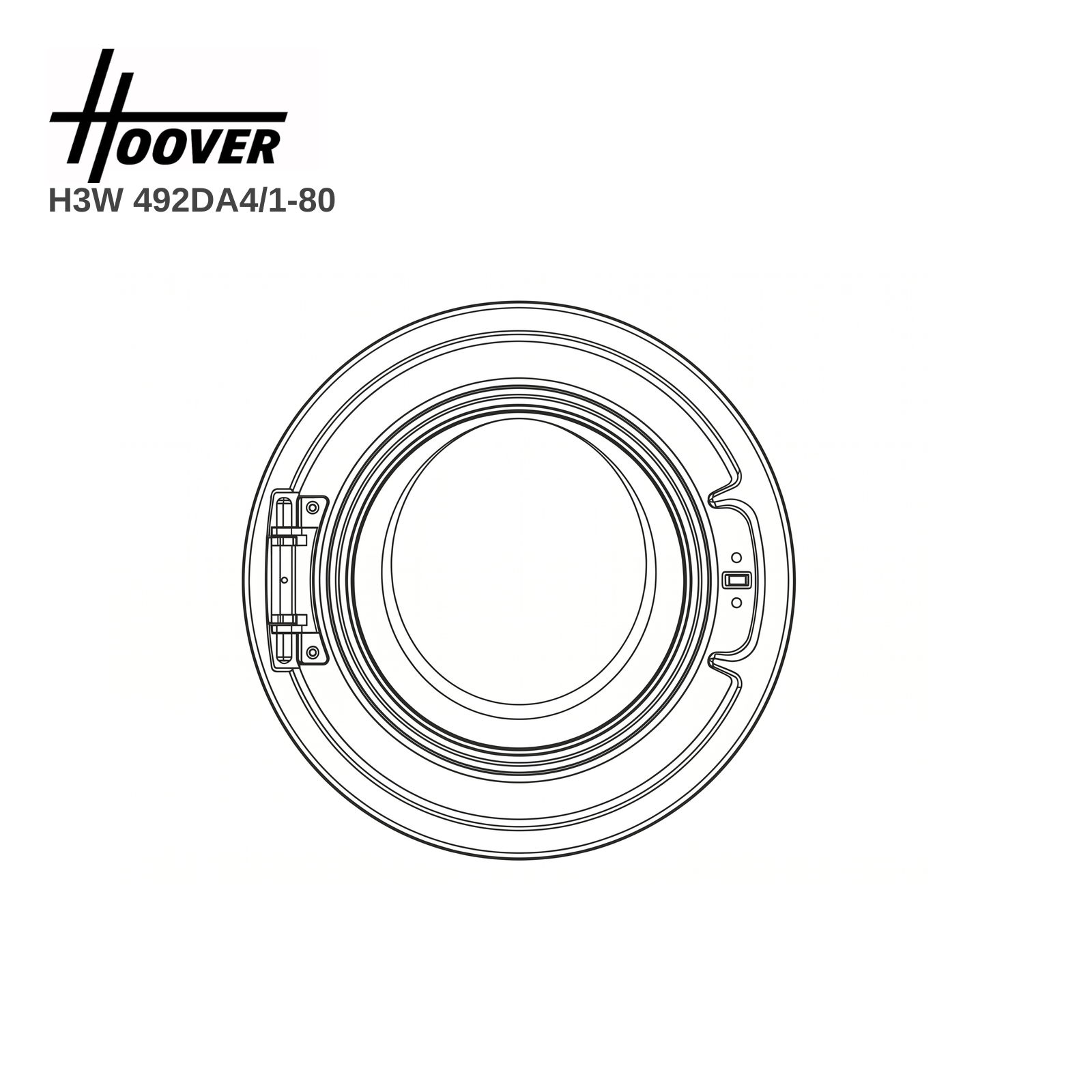 Hoover H3W 492DA4/1-80 Laundry Door - Renew 2 U