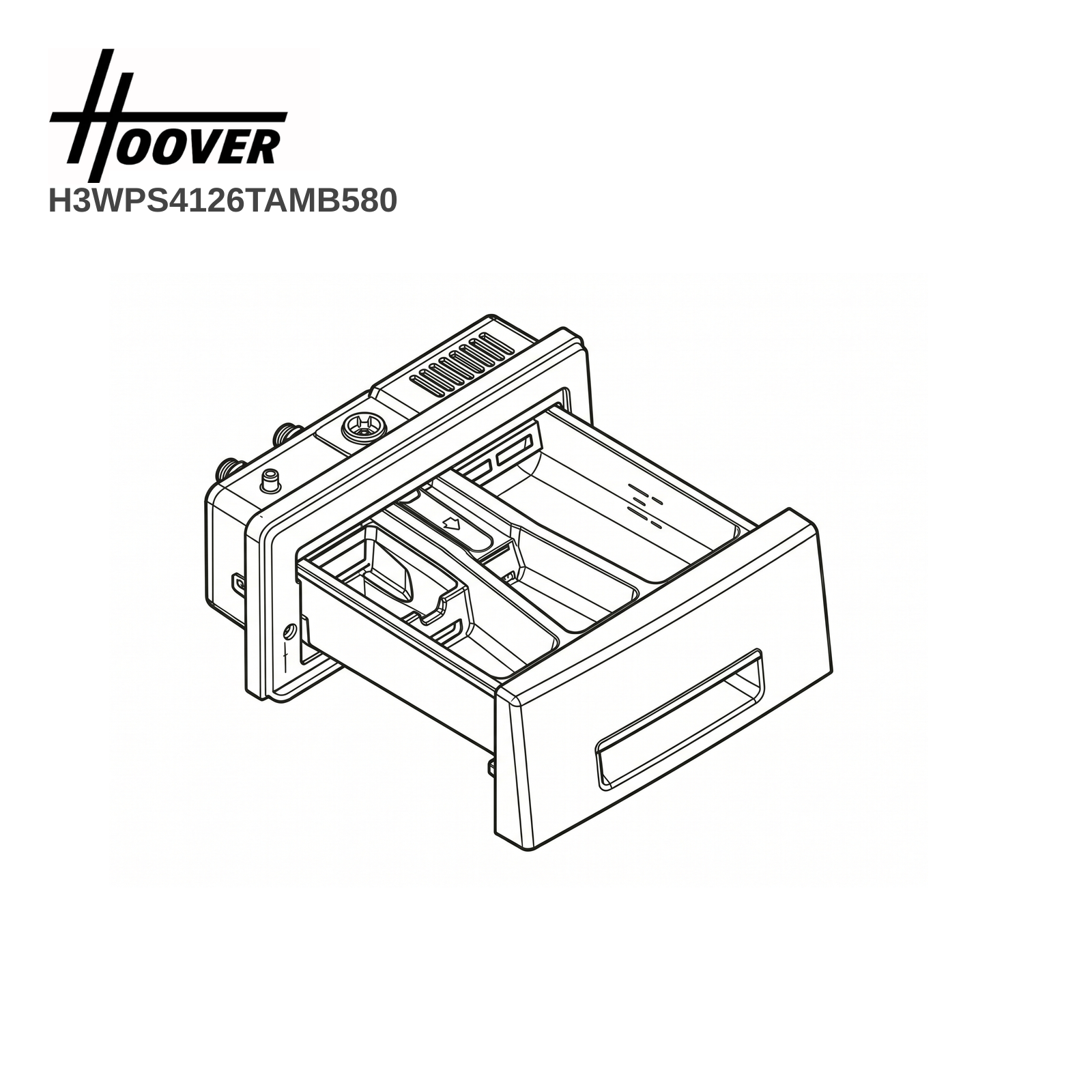 Hoover H3WPS4126TAMB580 Dispenser Drawer - Renew 2 U