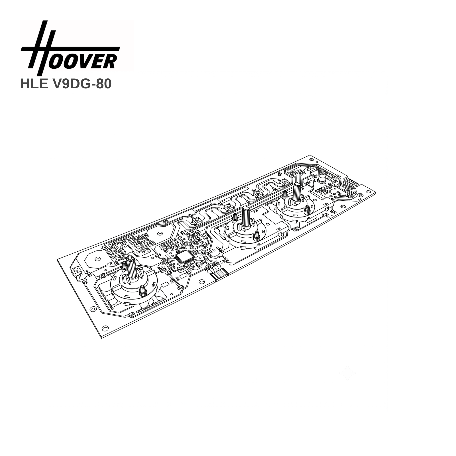 Hoover HLE V9DG-80 Tumble Dryer PCB - Renew 2 U