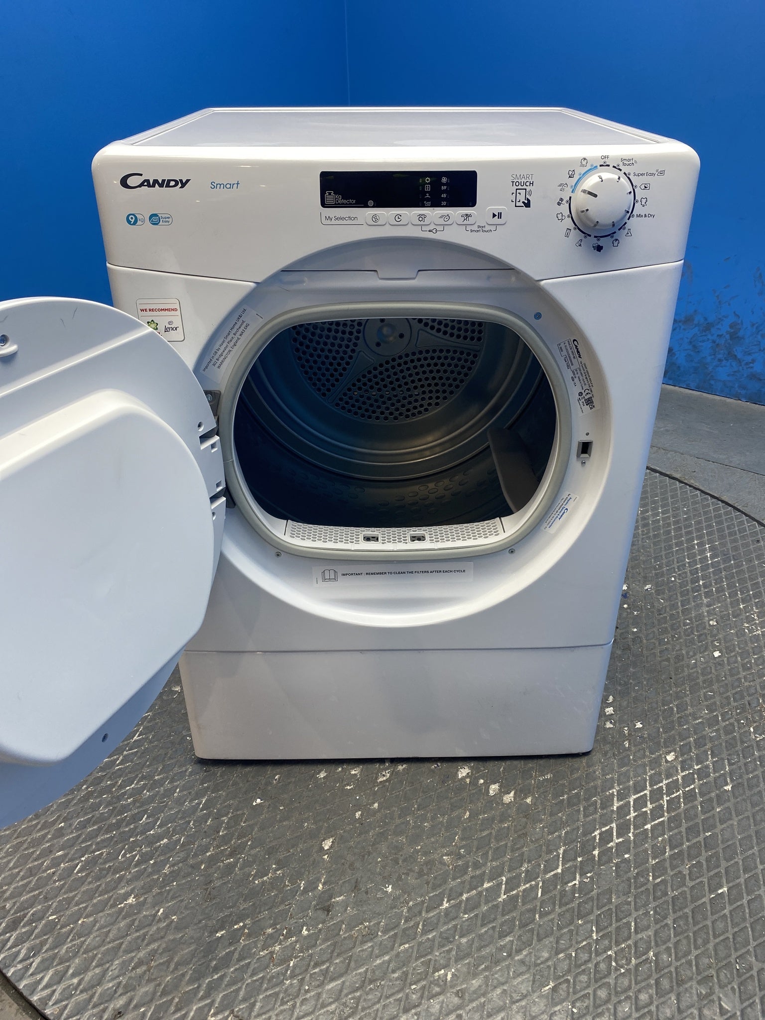 Candy CSEV9DF 9kg Vented Smart Tumble Dryer