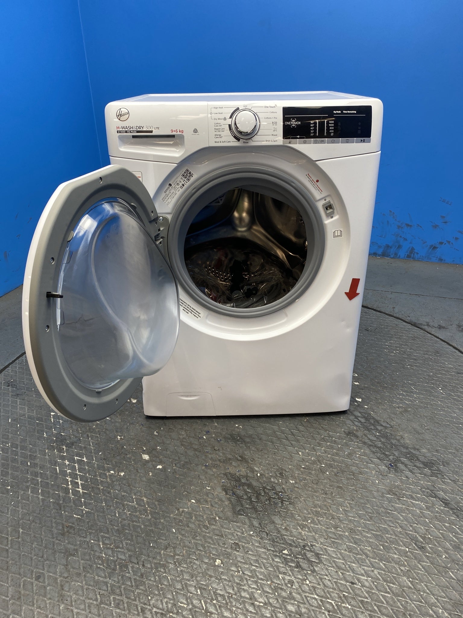 Hoover H3D496TE 9kg / 6kg 1400 Spin Washer Dryer