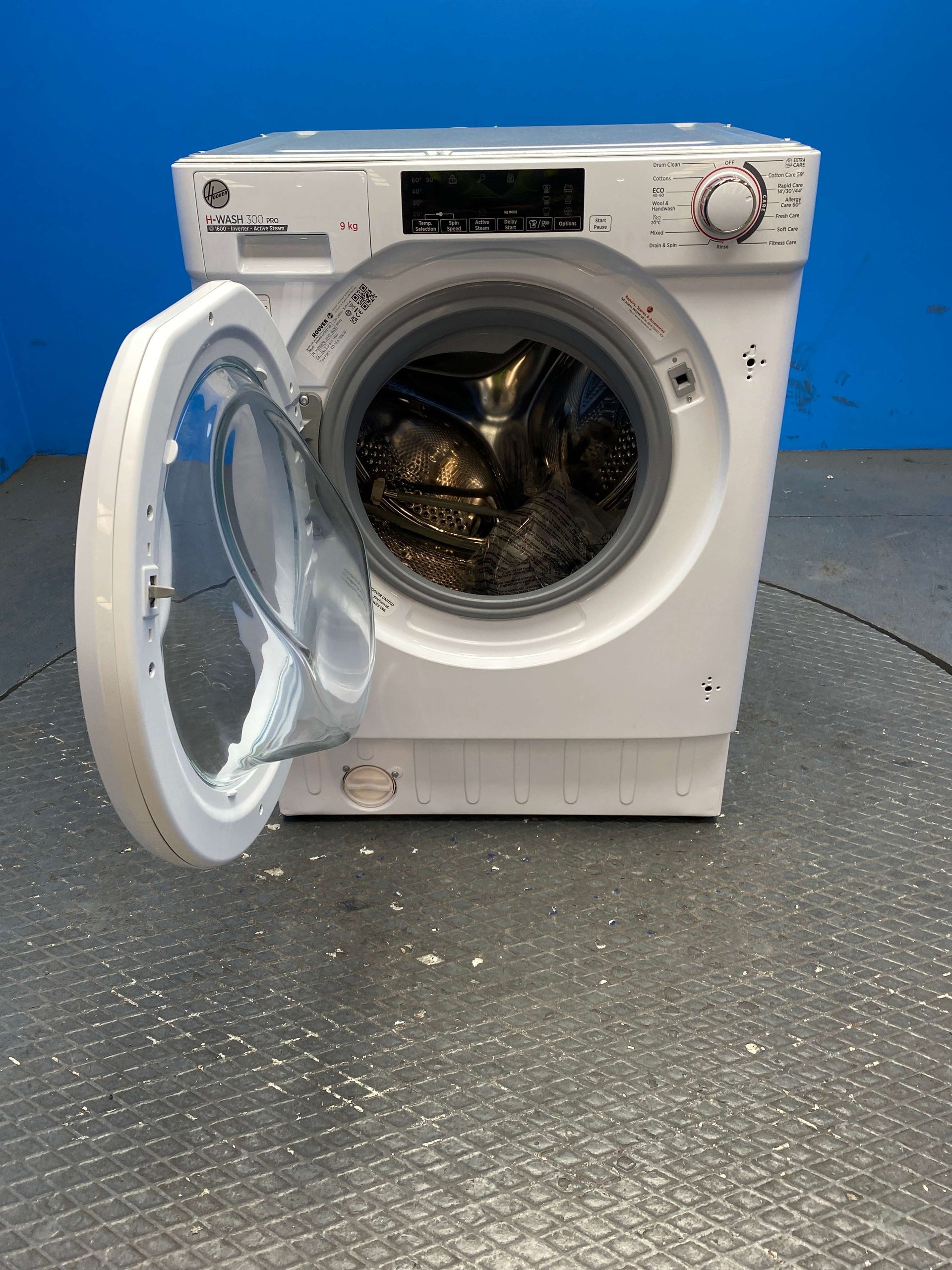 Hoover HBWOS69TMET Integrated  9kg 1600 Spin Washing Machine