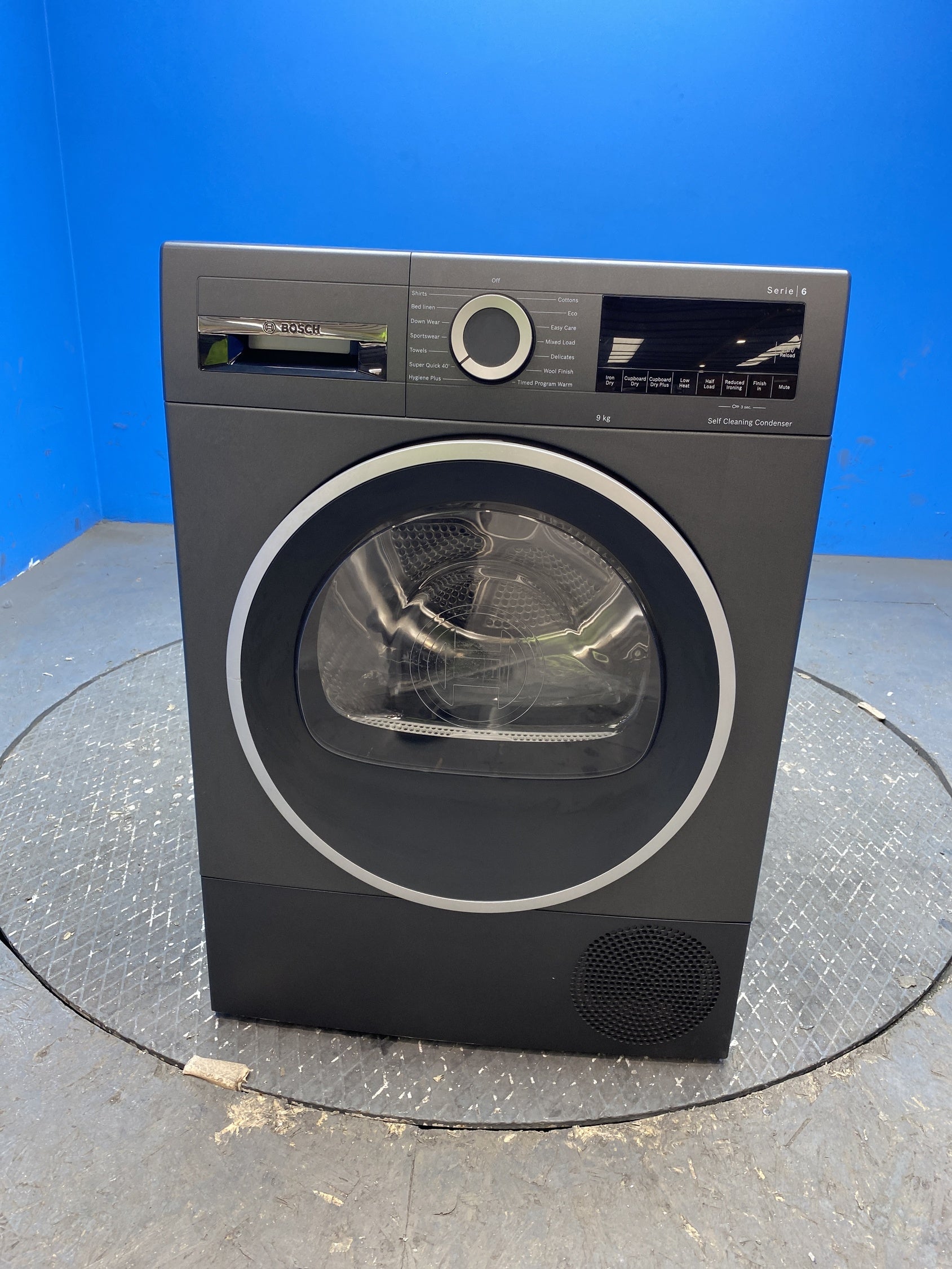 #GRC-143-426 - Bosch Series 6 WQG245R2GB 9kg Heat Pump Tumble Dryer