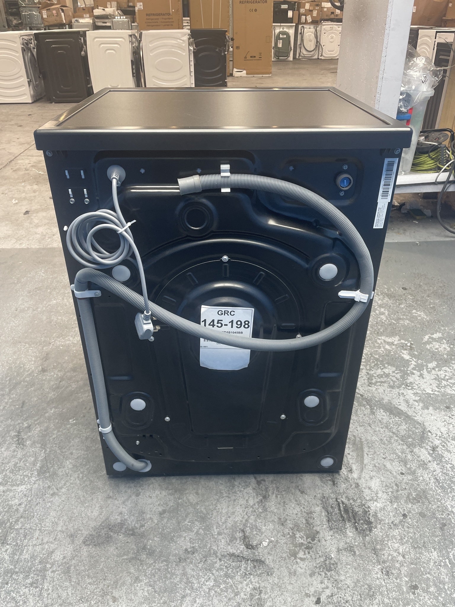 #GRC-145-198 - Hisense WD5S1045BB 10.5/6kg 1400rpm Auto Dosing Washer Dryer