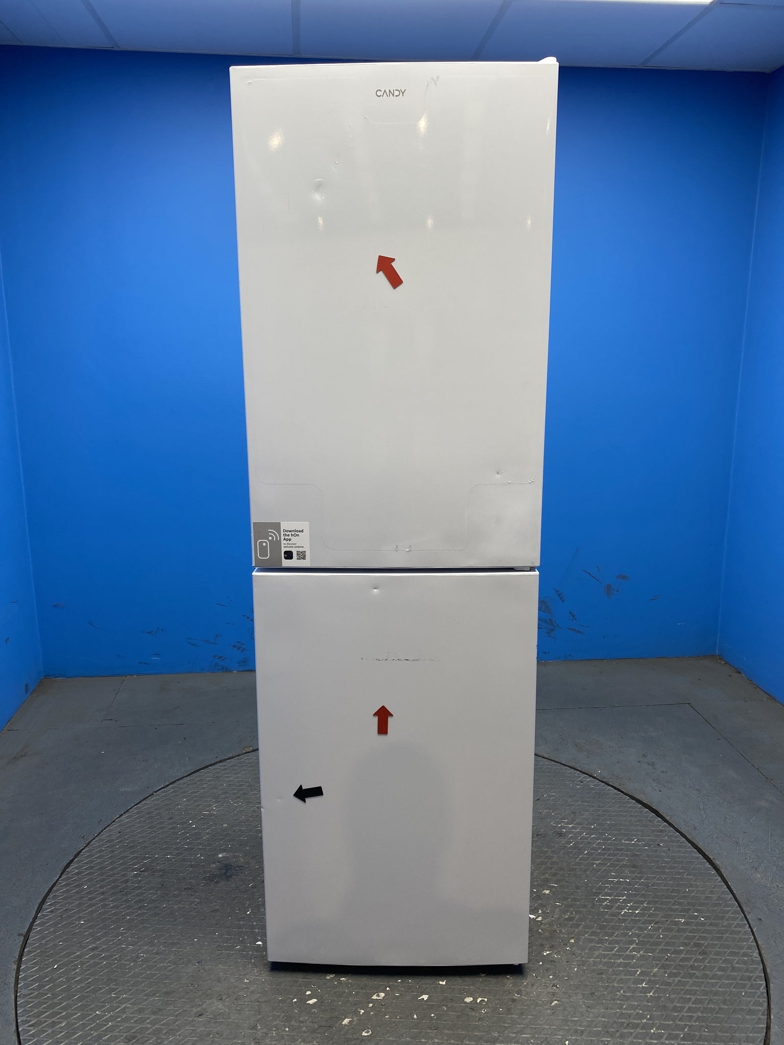 Candy CCT3L517EWK 252 Litre Combi Fridge Freezer