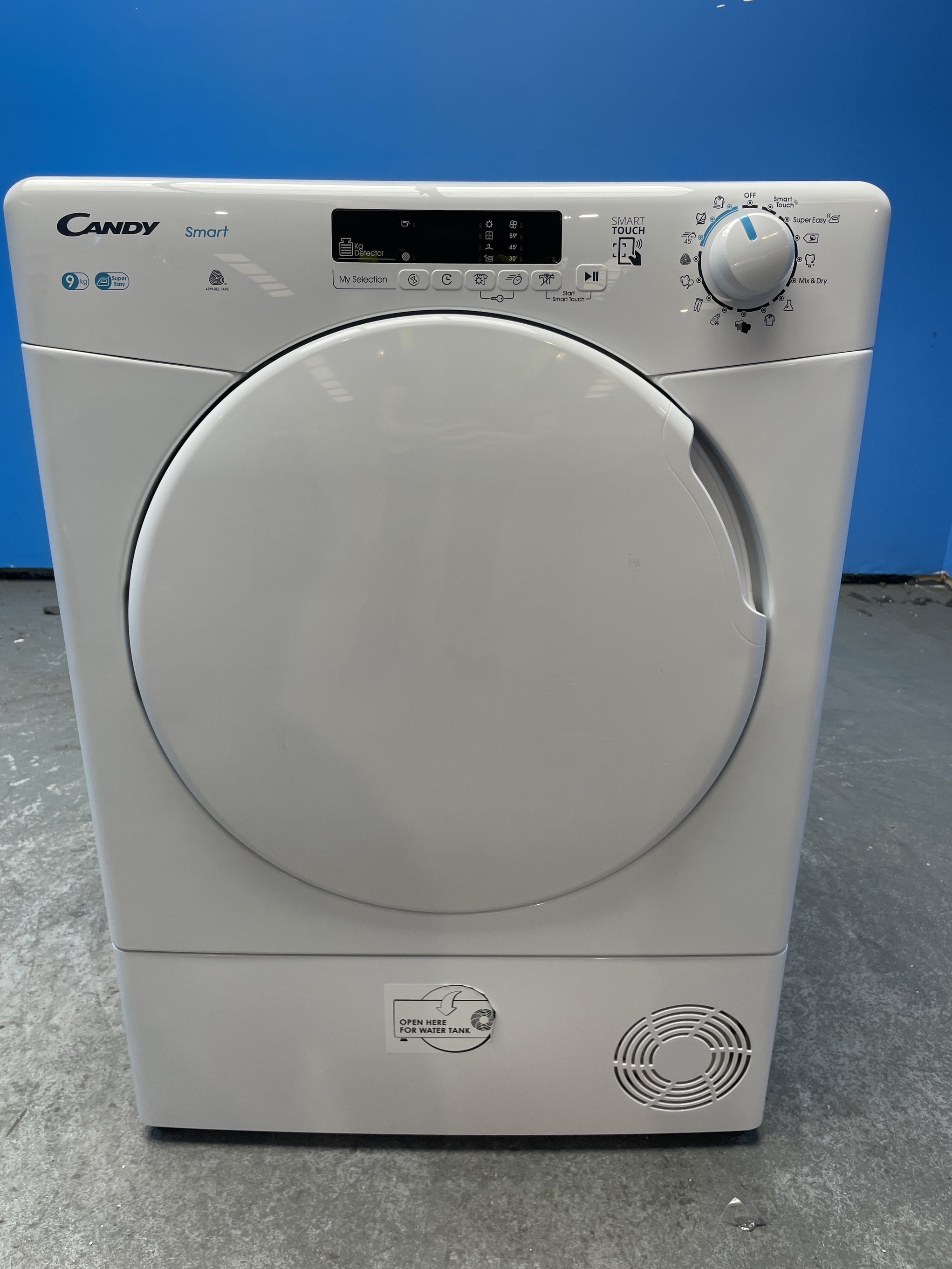 #GRC-158-386 - Candy CSE V9DF-80 9kg Vented Smart Tumble Dryer