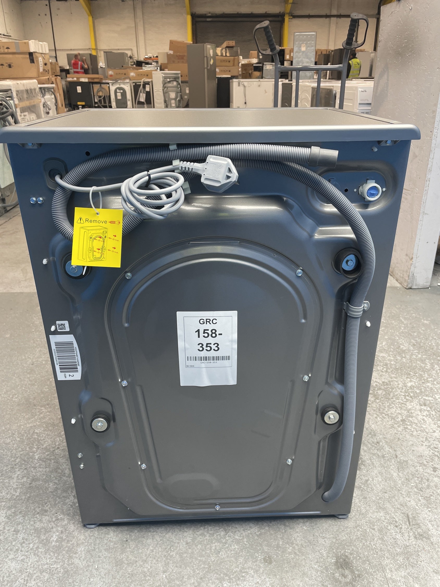 #GRC-158-353 - Hoover H3WPS496TAMBR680 9kg 1400 Spin Washing Machine