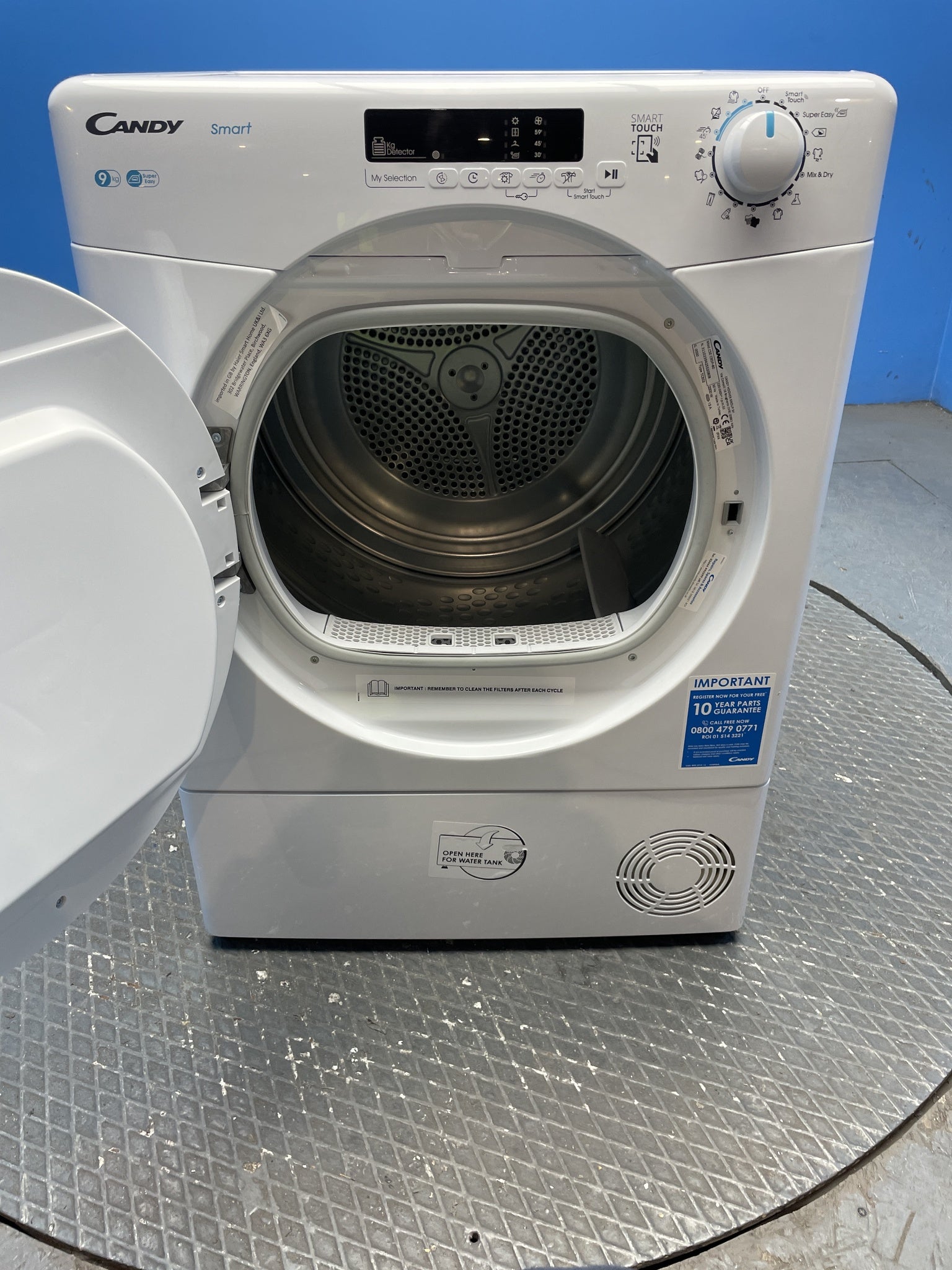 Candy CSEC9DF 9kg Condenser Smart Pro Tumble Dryer