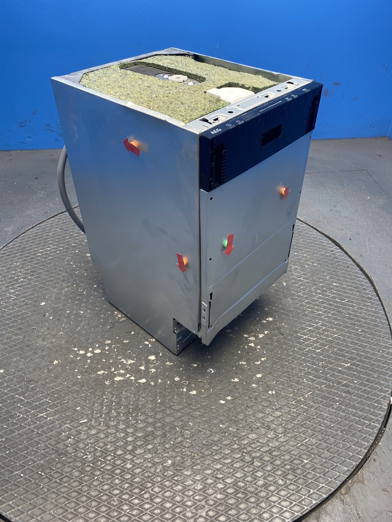 AEG 6000 SatelliteClean FSE62407P Slimline Integrated 9 Place Dishwasher