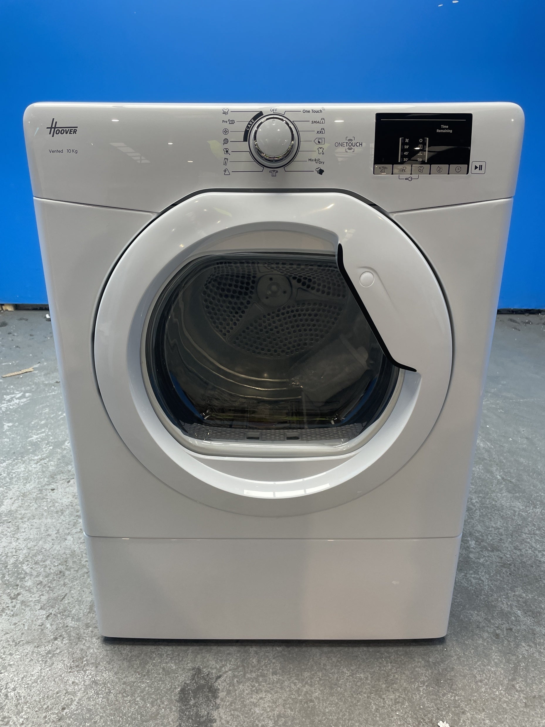 #GRC-158-376 - Hoover HLE V10DG-80 10kg Vented Tumble Dryer