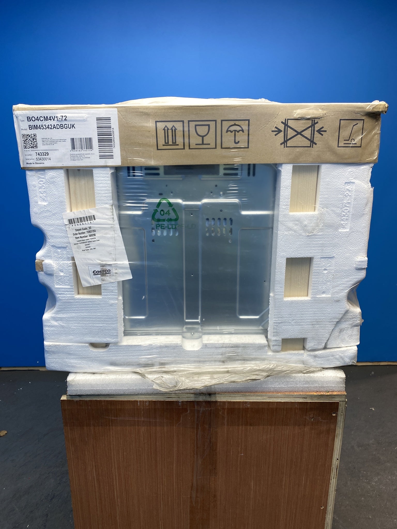 Hisense BIM45342ADBGUK 50L Hi6 BlackLine Built-in Microwave Oven