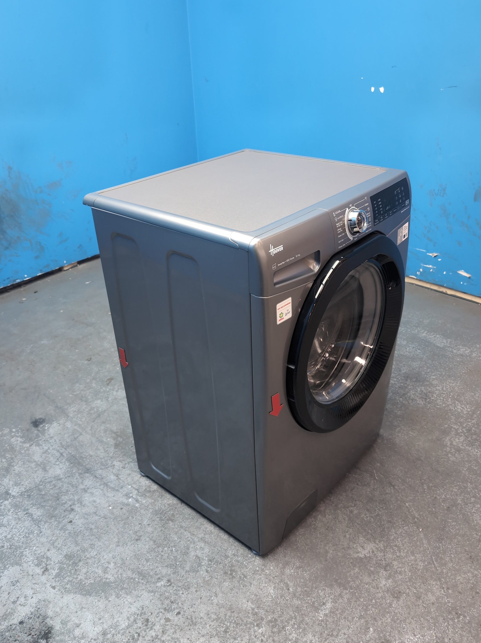 #GRC-164-357 - Hoover H-WASH 350 10kg 1400rpm Washing Machine – Eco-Power Inverter Motor