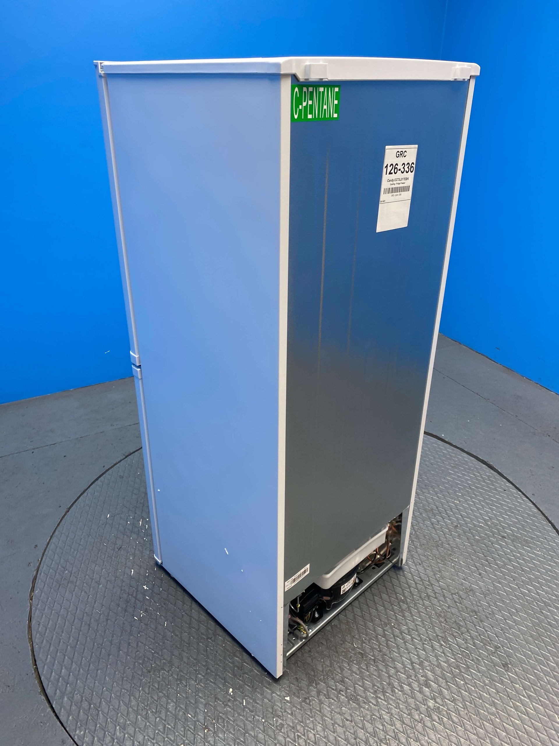 Candy CCT3L517EBK 252 Litre Combi Fridge Freezer