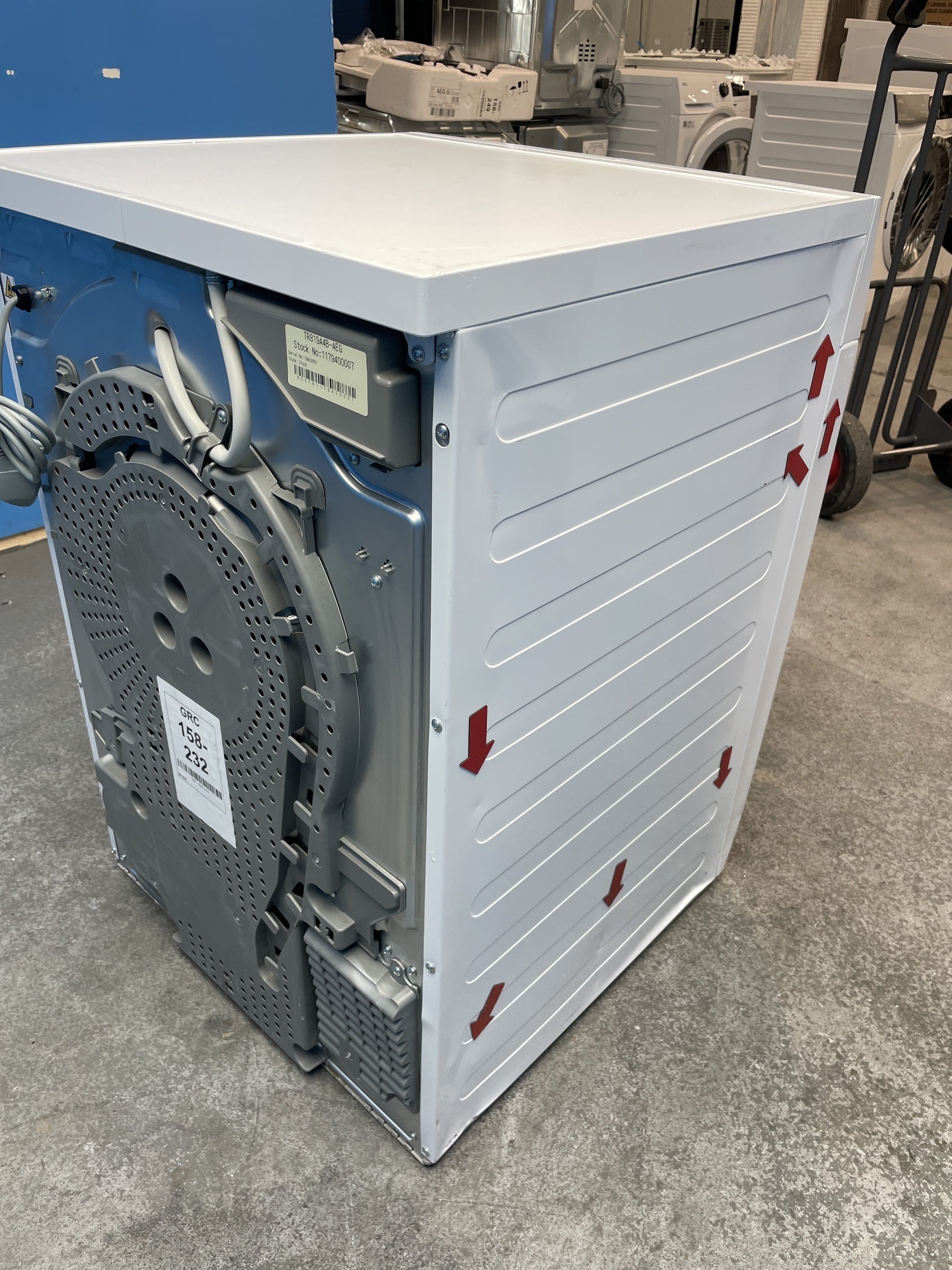 #GRC-158-232 - AEG 8000 Series TR819A4B AbsoluteCare 9kg Heat Pump Tumble Dryer