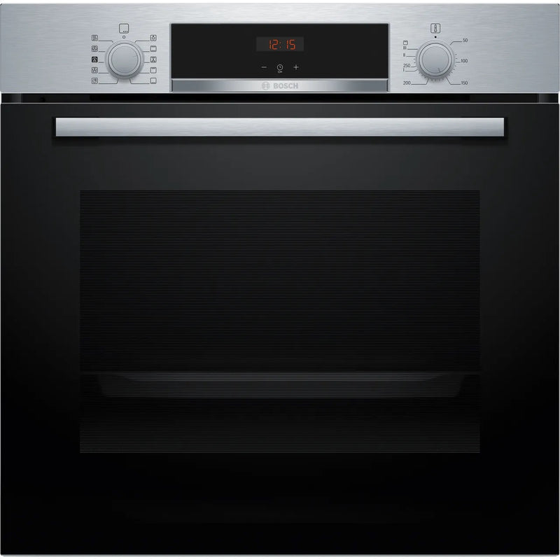 Bosch Series 4 HQA534BS3B Built-in Steam Assist Electric Single Oven