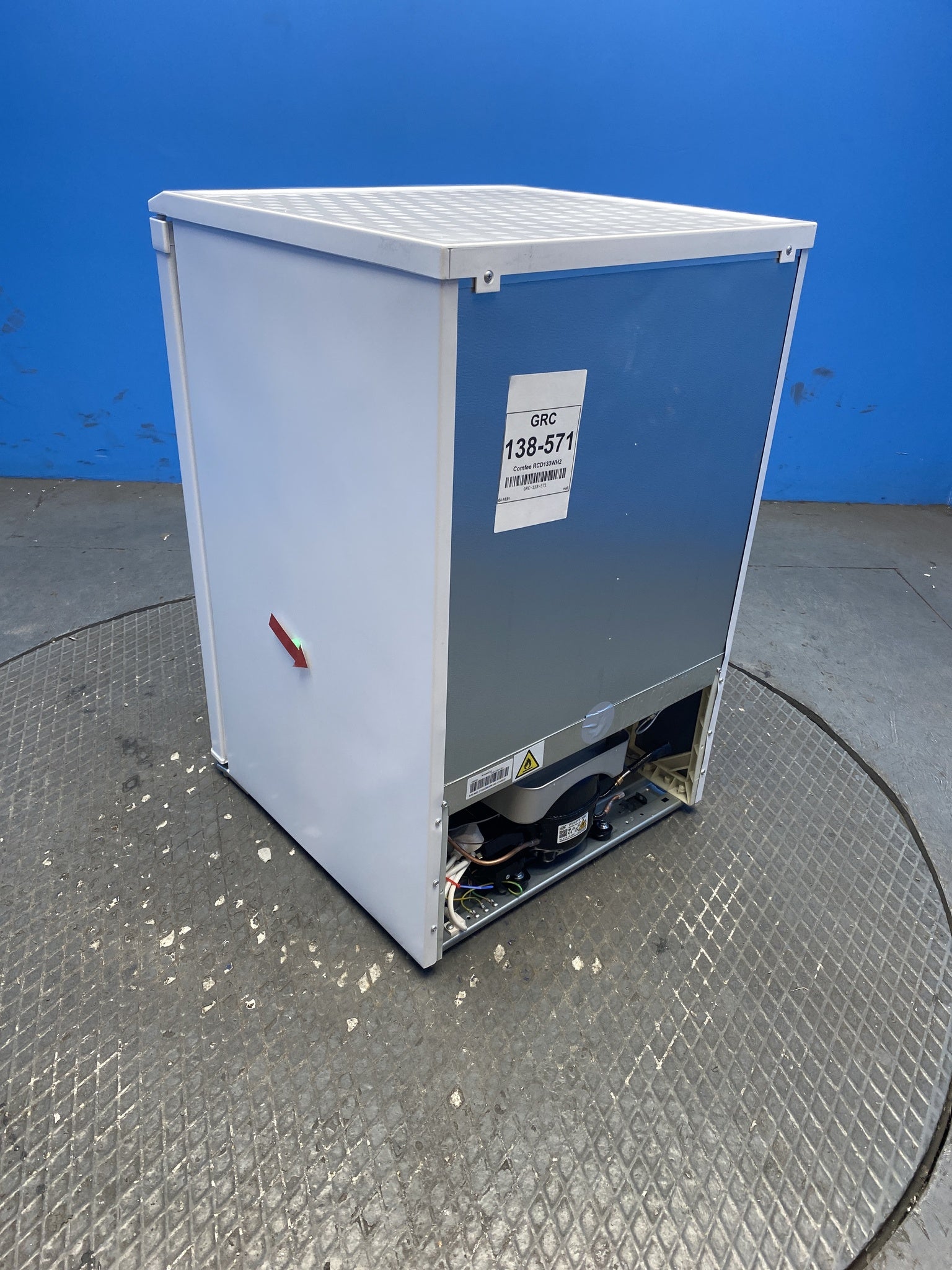 COMFEE' RCD133WH2(E) 131L Under-Counter Larder Fridge