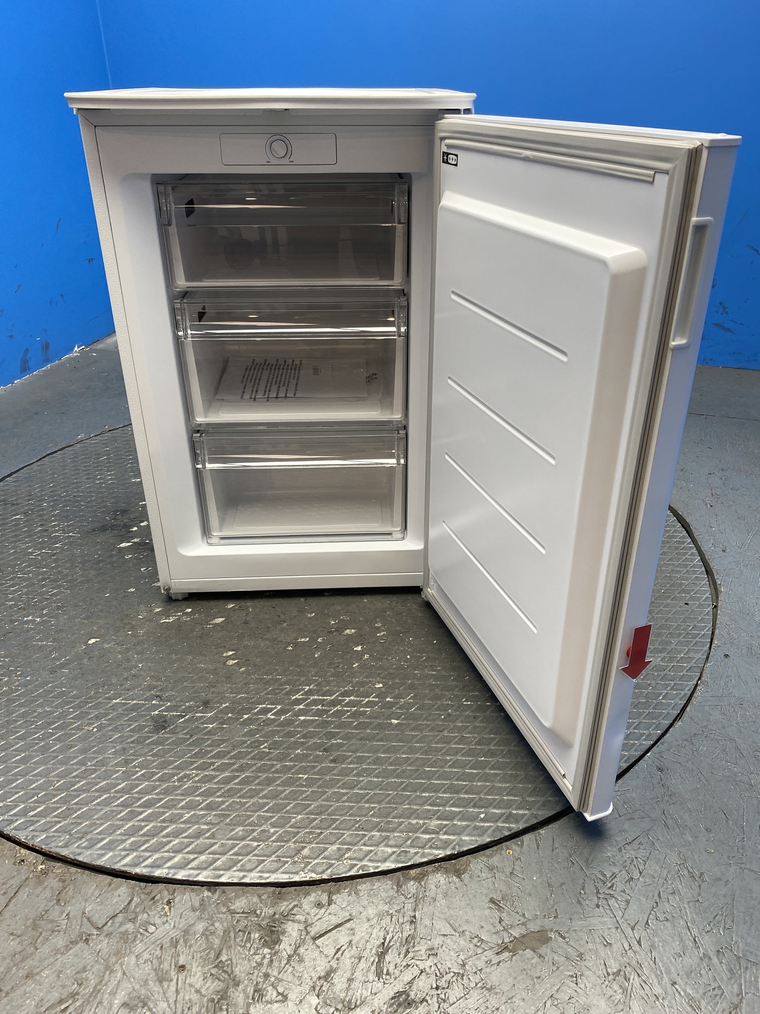 Candy CUQS58EWK 85 Litre Undercounter Freezer