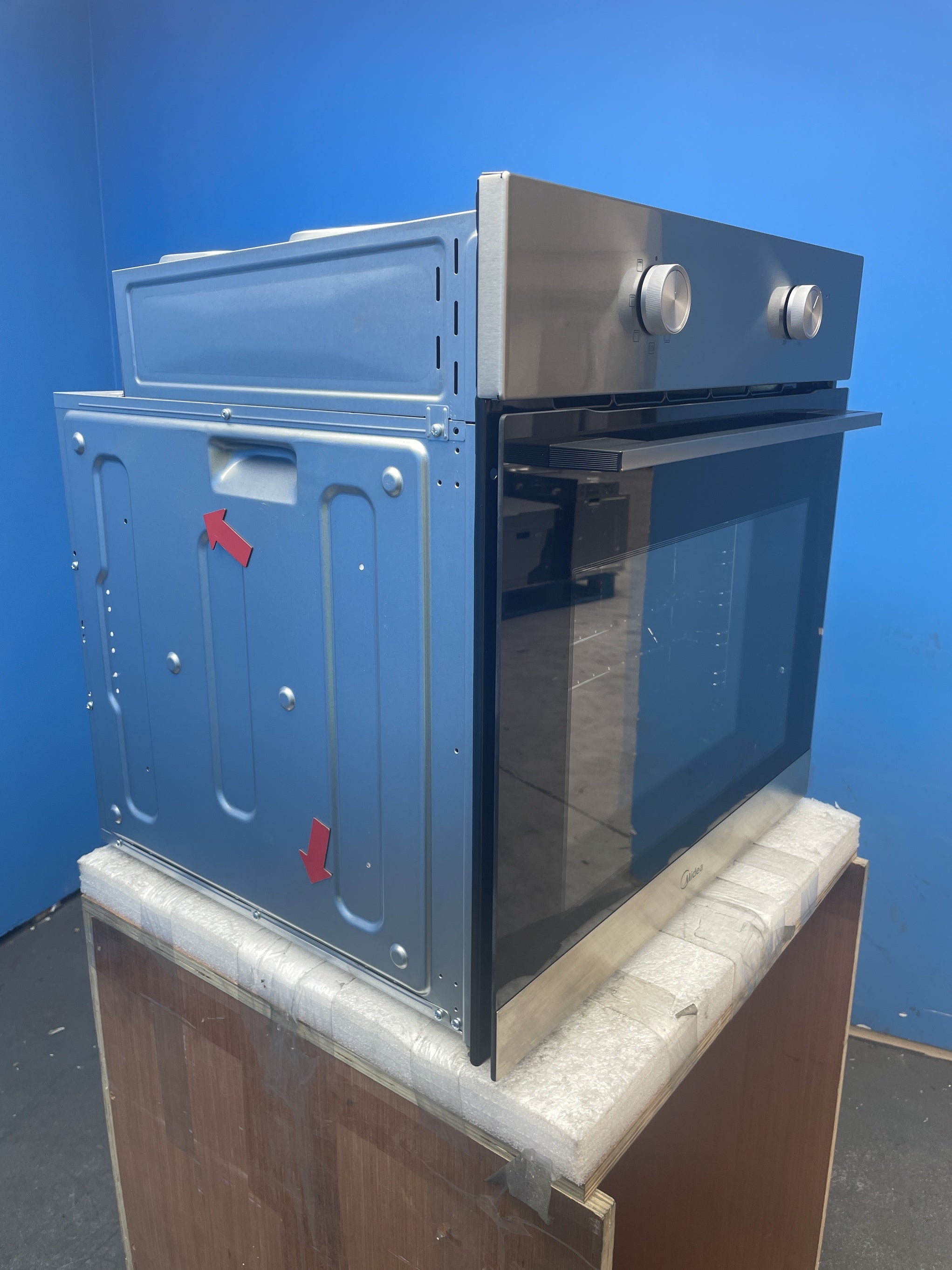 #GRC-158-788 - Midea Xpress MBO65M40M04E-SS Static Built-In Single Oven