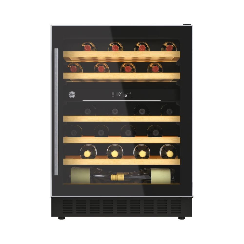 Hoover H-WINE 700 HWCB60UK/N Dual Zone 46 Bottle Wine Cooler  – Renew 2 U