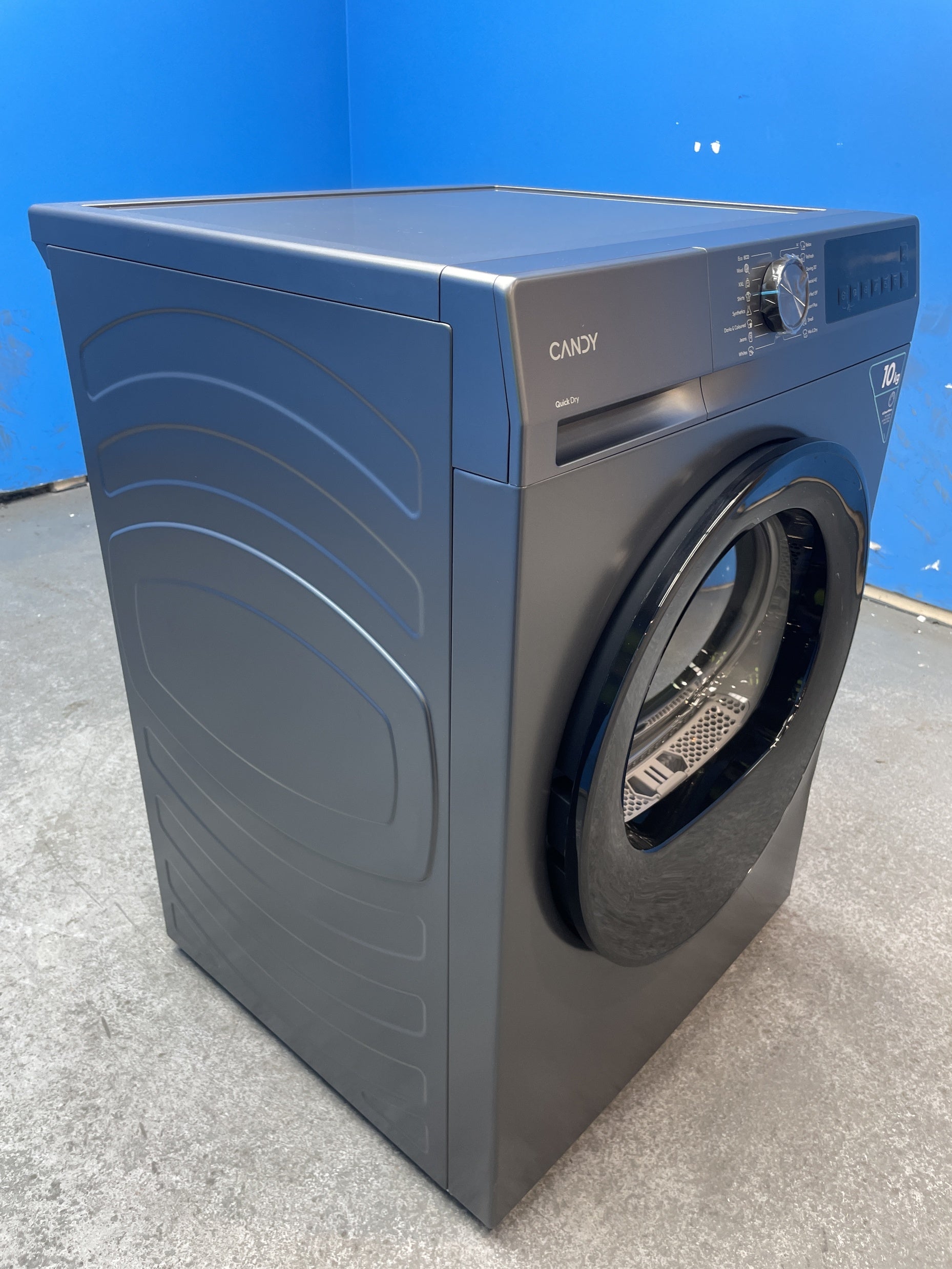 #GRC-158-385 - Candy Quick Pro GD 10N1BR-80 10kg Heat Pump Tumble Dryer