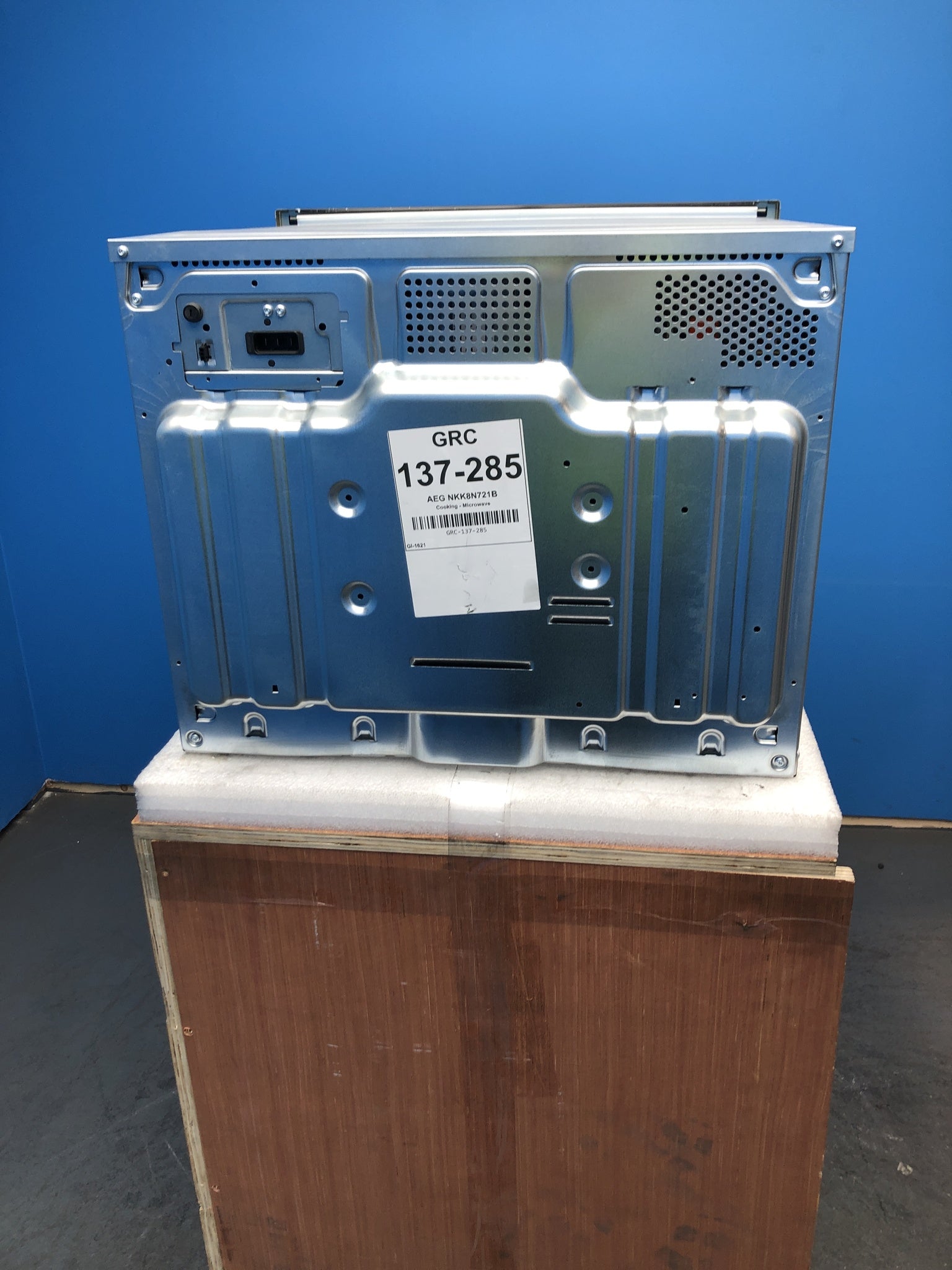 AEG NKK8N721B 25L Built In CombiQuick Microwave Oven