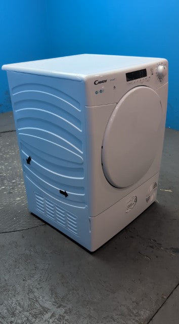 #GRC-163-011 - Candy Smart 9kg Condenser Tumble Dryer – WiFi Connected, White, G Energy Rating