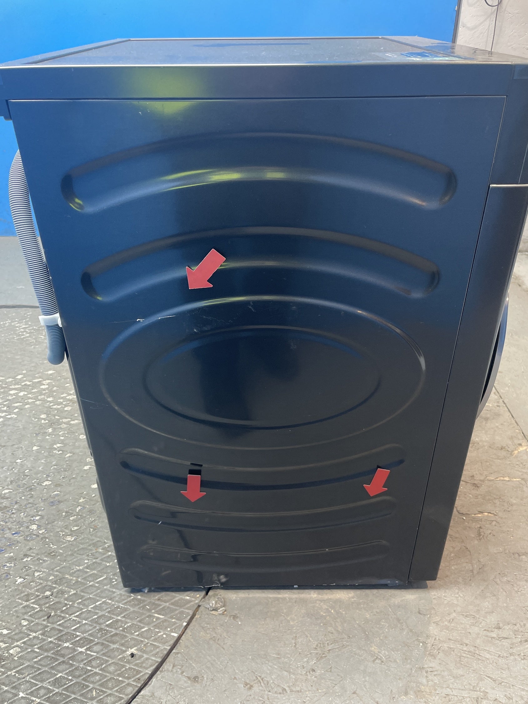 #GRC-157-221 - Hisense WF5I1245BBR 12kg 1400rpm KitchenFit Washing Machine in Black