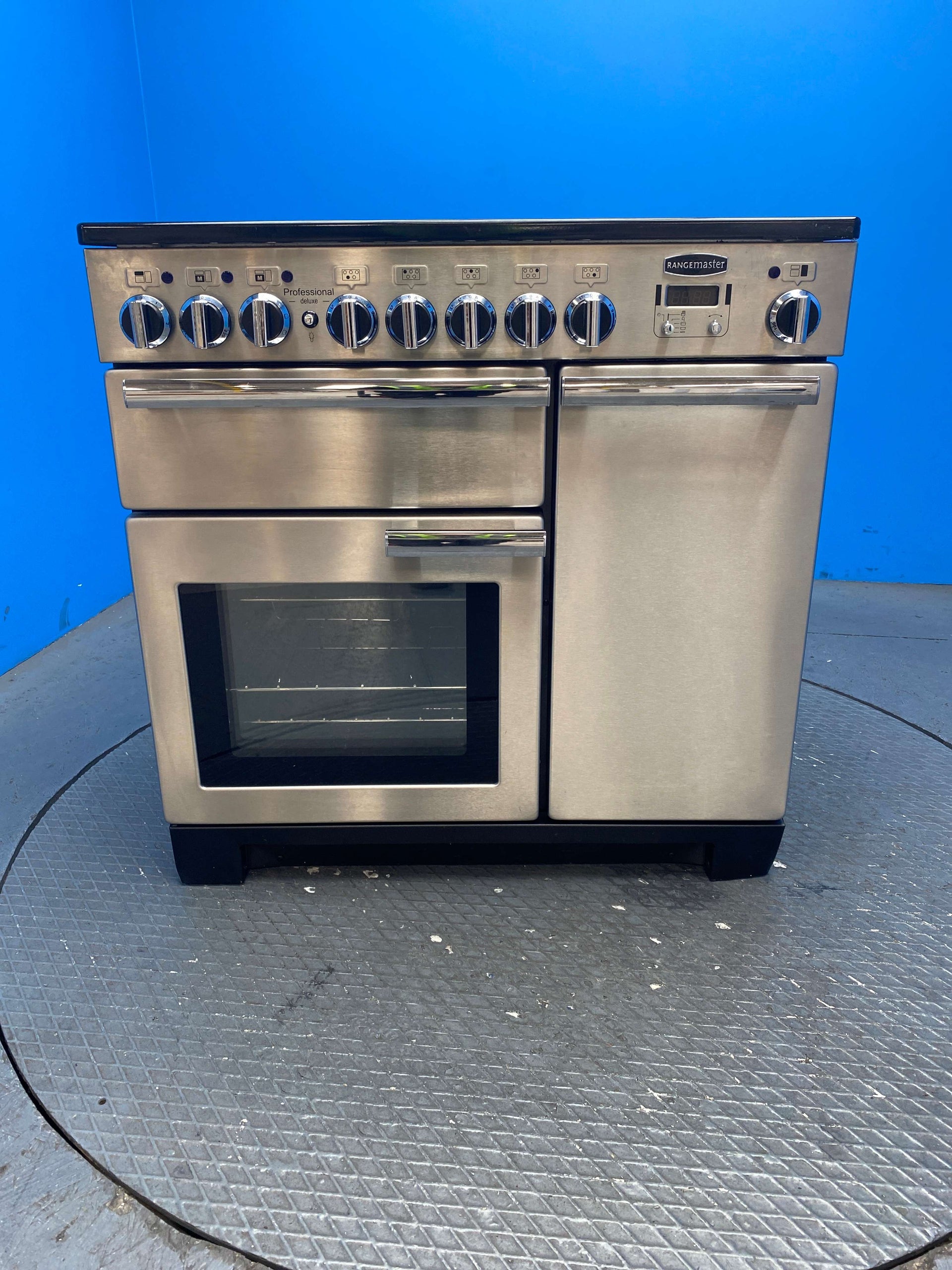 Rangemaster PDL90EISS/C Professional Deluxe 90cm Induction Range Cooker