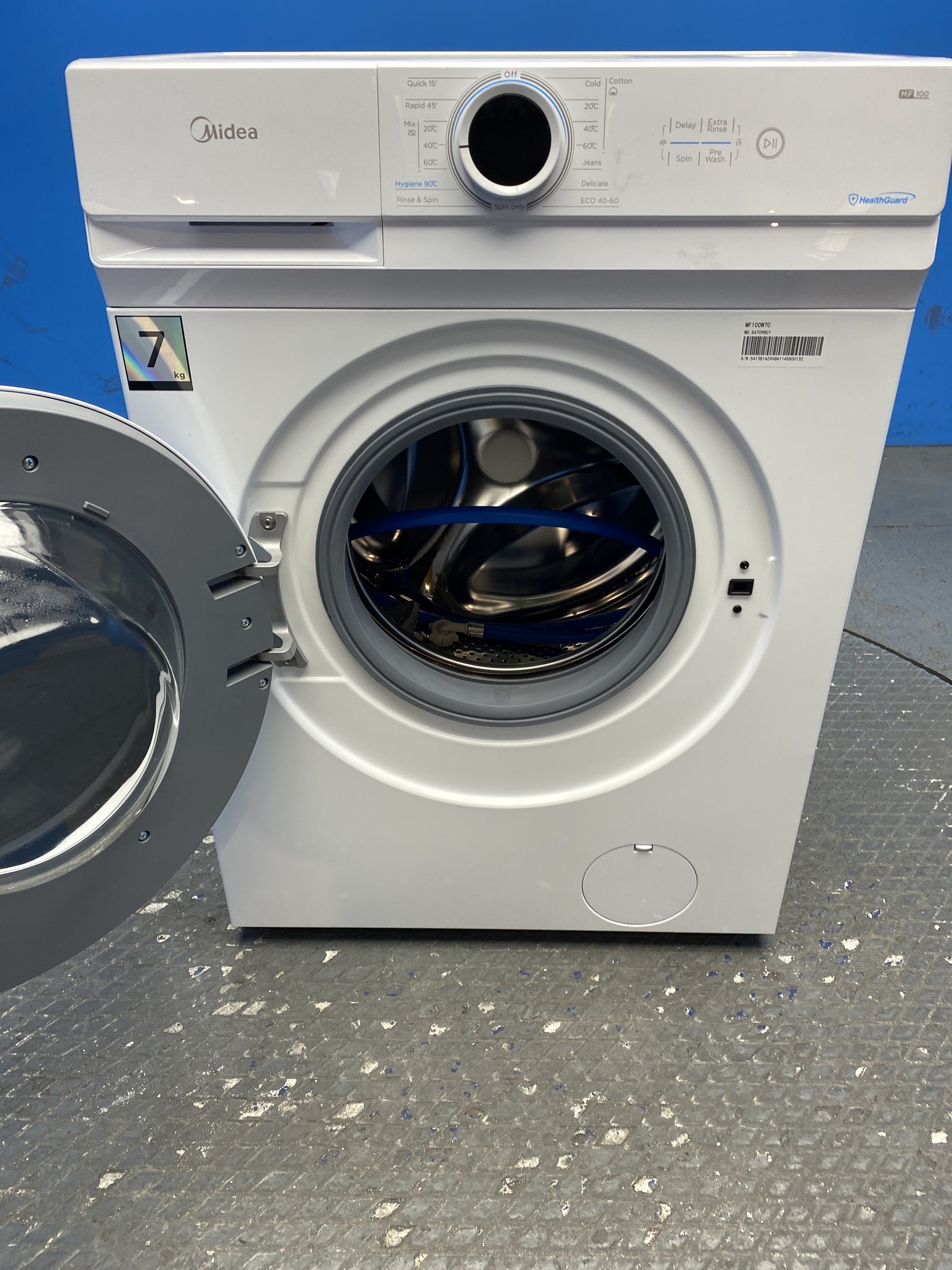 Midea MF100W70 7kg 1200 Spin Washing Machine