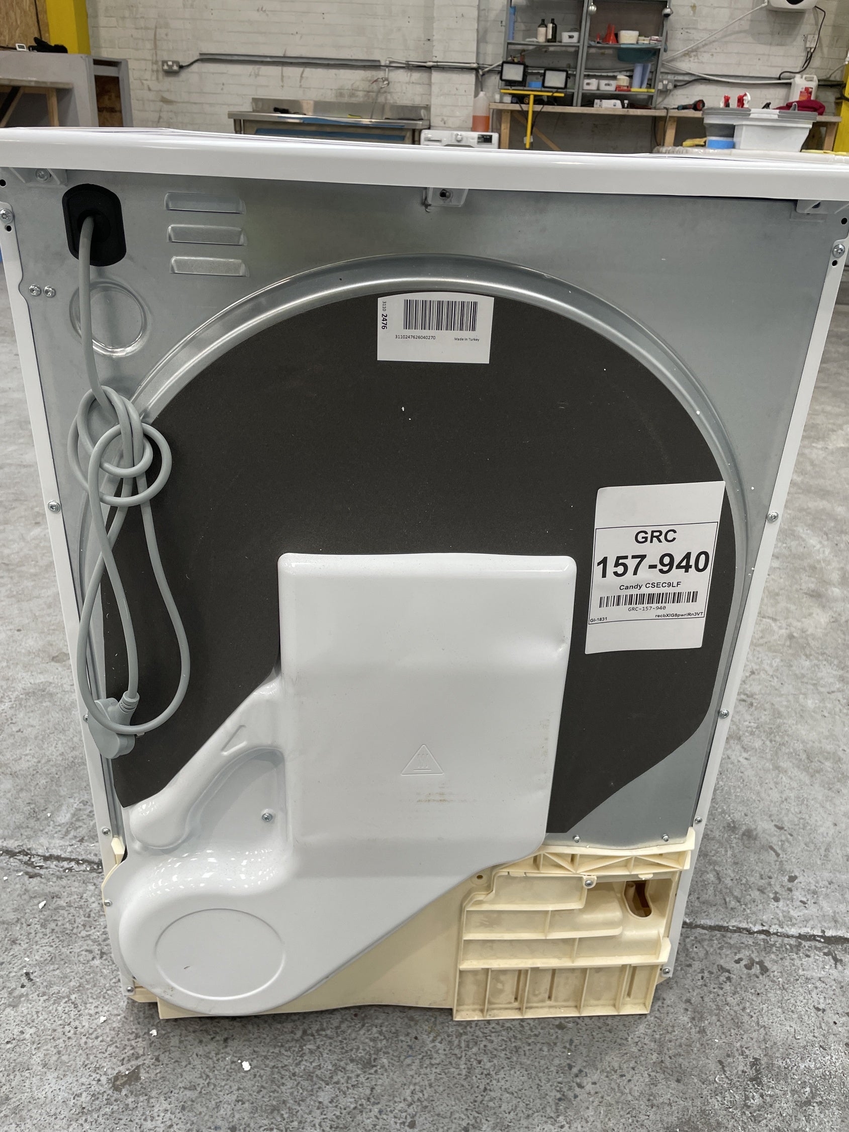 #GRC-157-940 - Candy CSEC9LF-80 9kg Vented Tumble Dryer