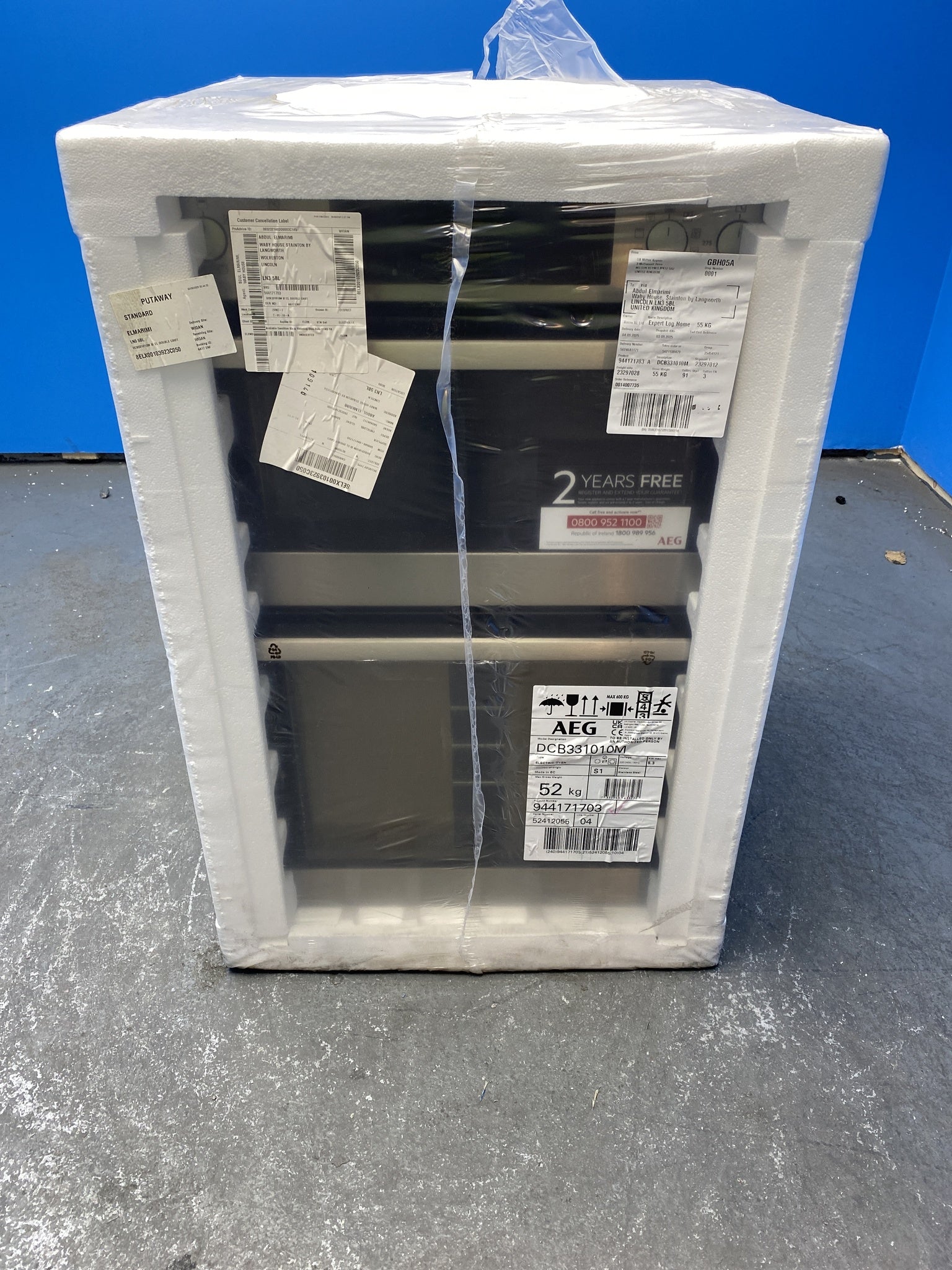 AEG DCB331010M SurroundCook Built-In Electric Double Oven