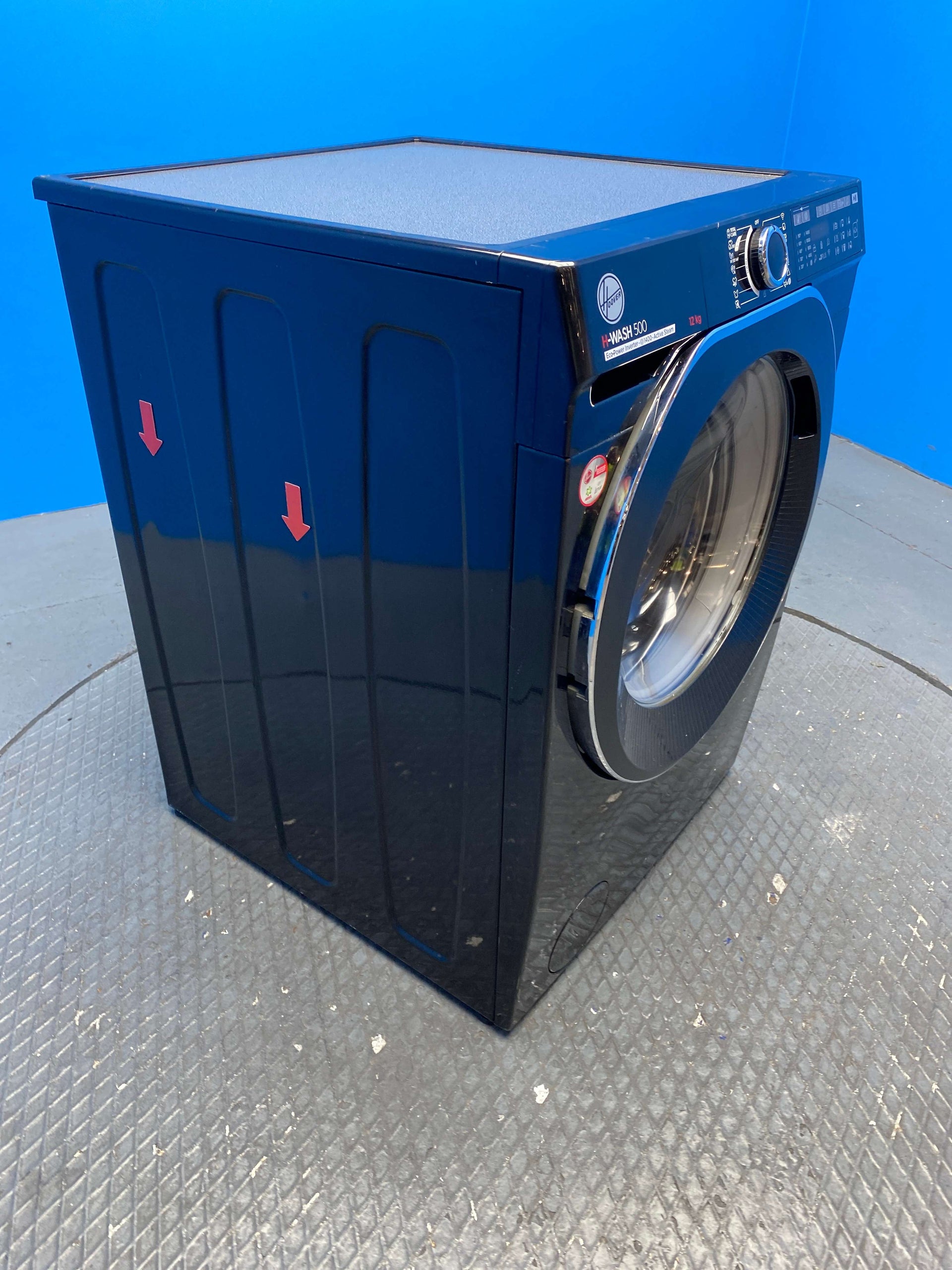 Hoover HW412AMBCB 12kg 1400 Spin Washing Machine