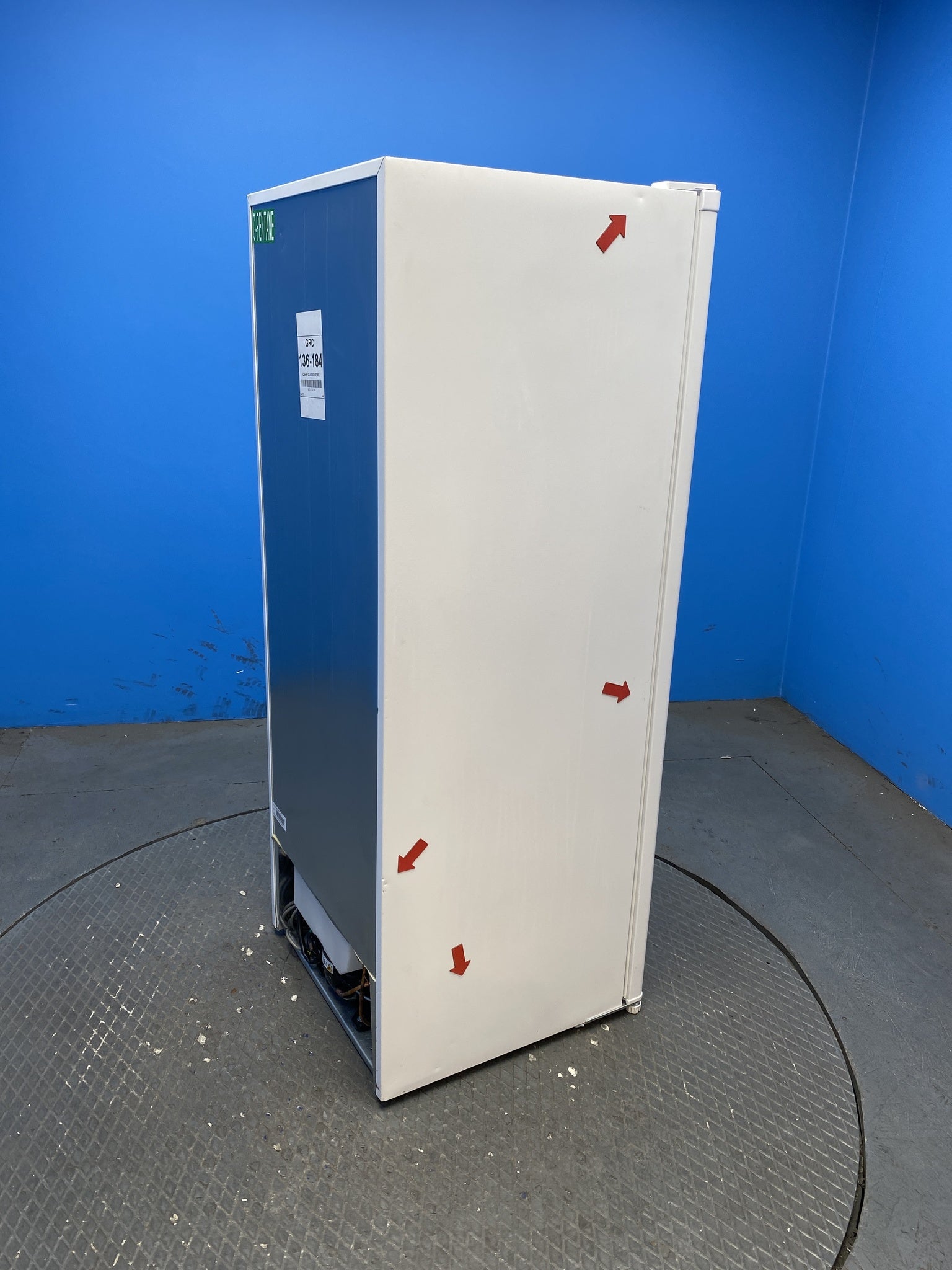 Candy CLH3S514EWK 143cm Tall Freestanding Larder Fridge