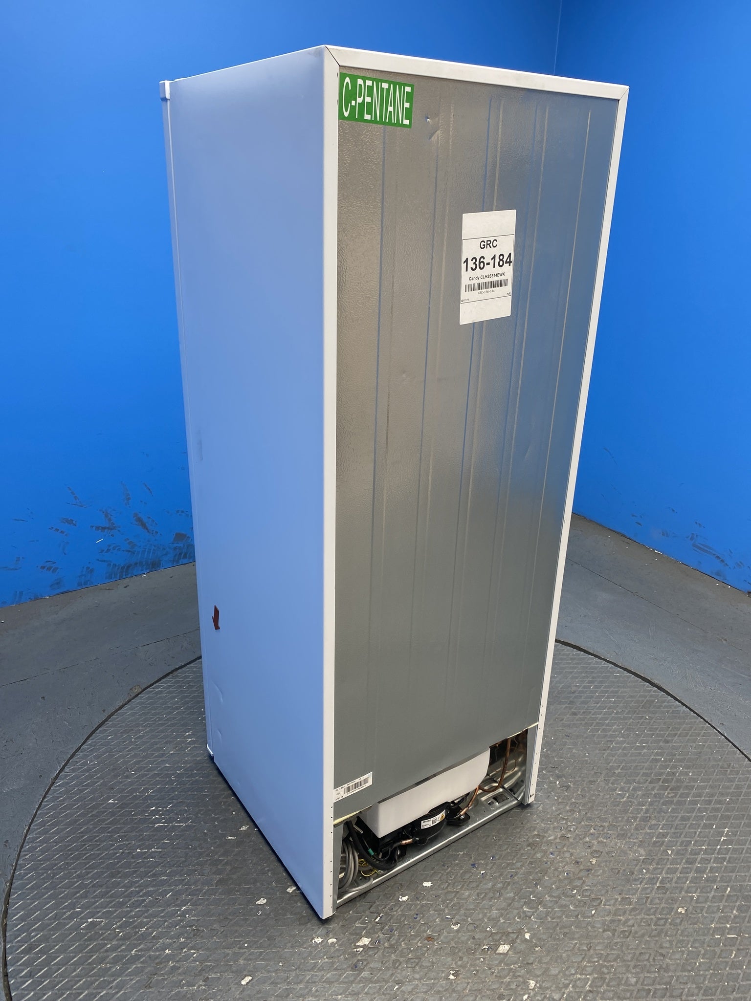 Candy CLH3S514EWK 143cm Tall Freestanding Larder Fridge