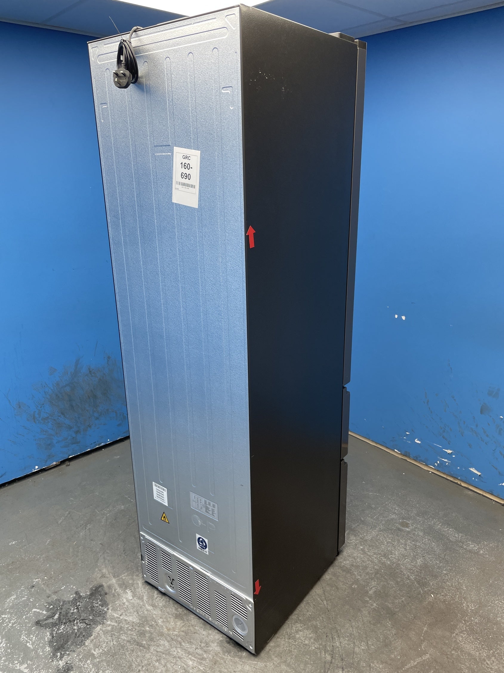 #GRC-160-690 - Haier 3D 60 Series 7 HTW7620DNGB Smart No Frost Fridge Freezer