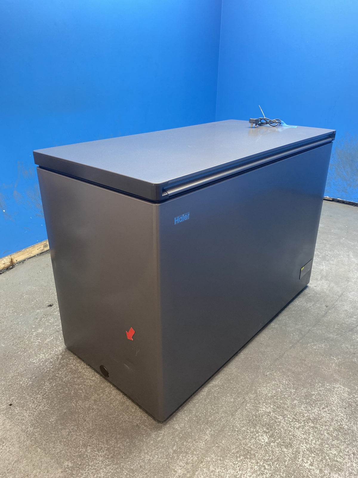 #GRC-163-418 - Haier Series 7 294L Chest Freezer – Total No Frost, InstaSwitch, Grey