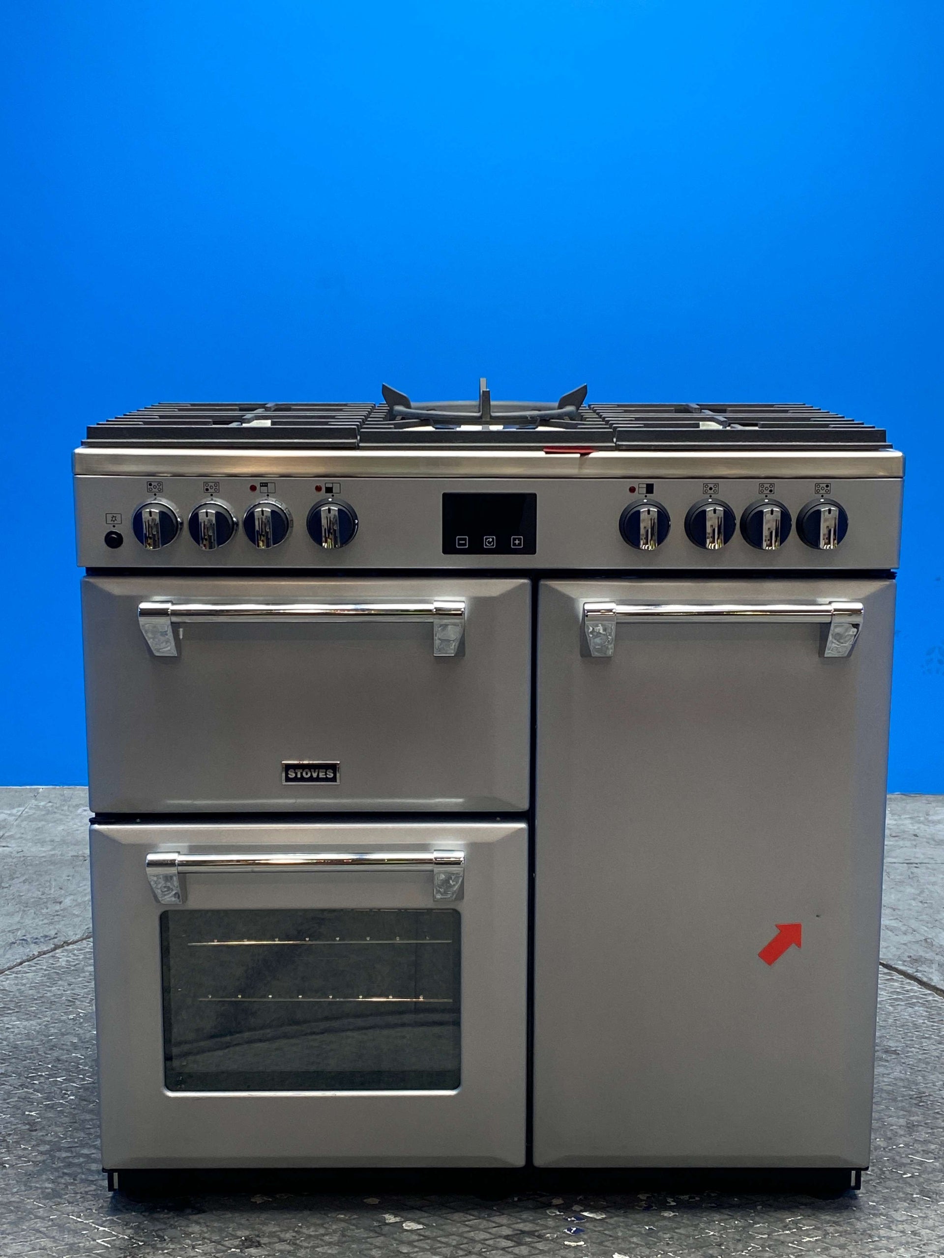 Stoves Ellingwood 90DFT Dual Fuel Range Cooker