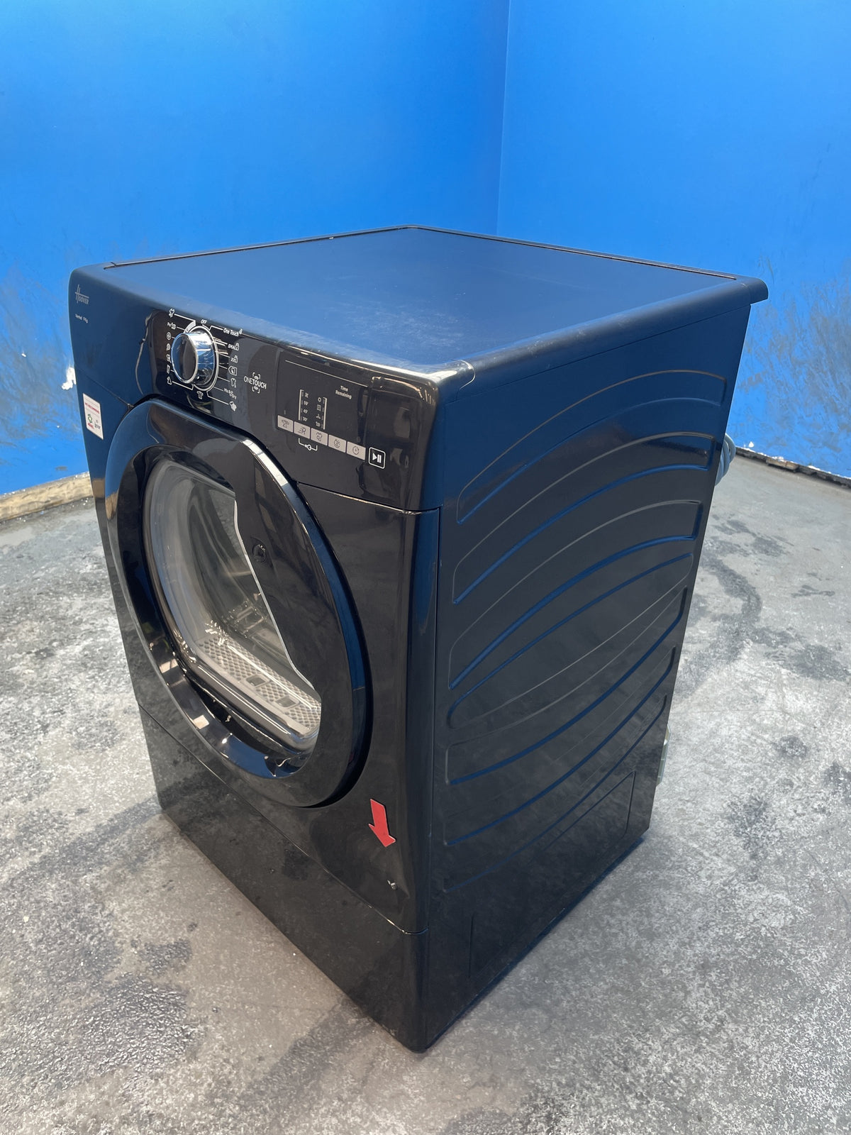 #GRC-163-384 - Hoover H-DRY 300 9kg Vented Tumble Dryer – NFC Connectivity, Black