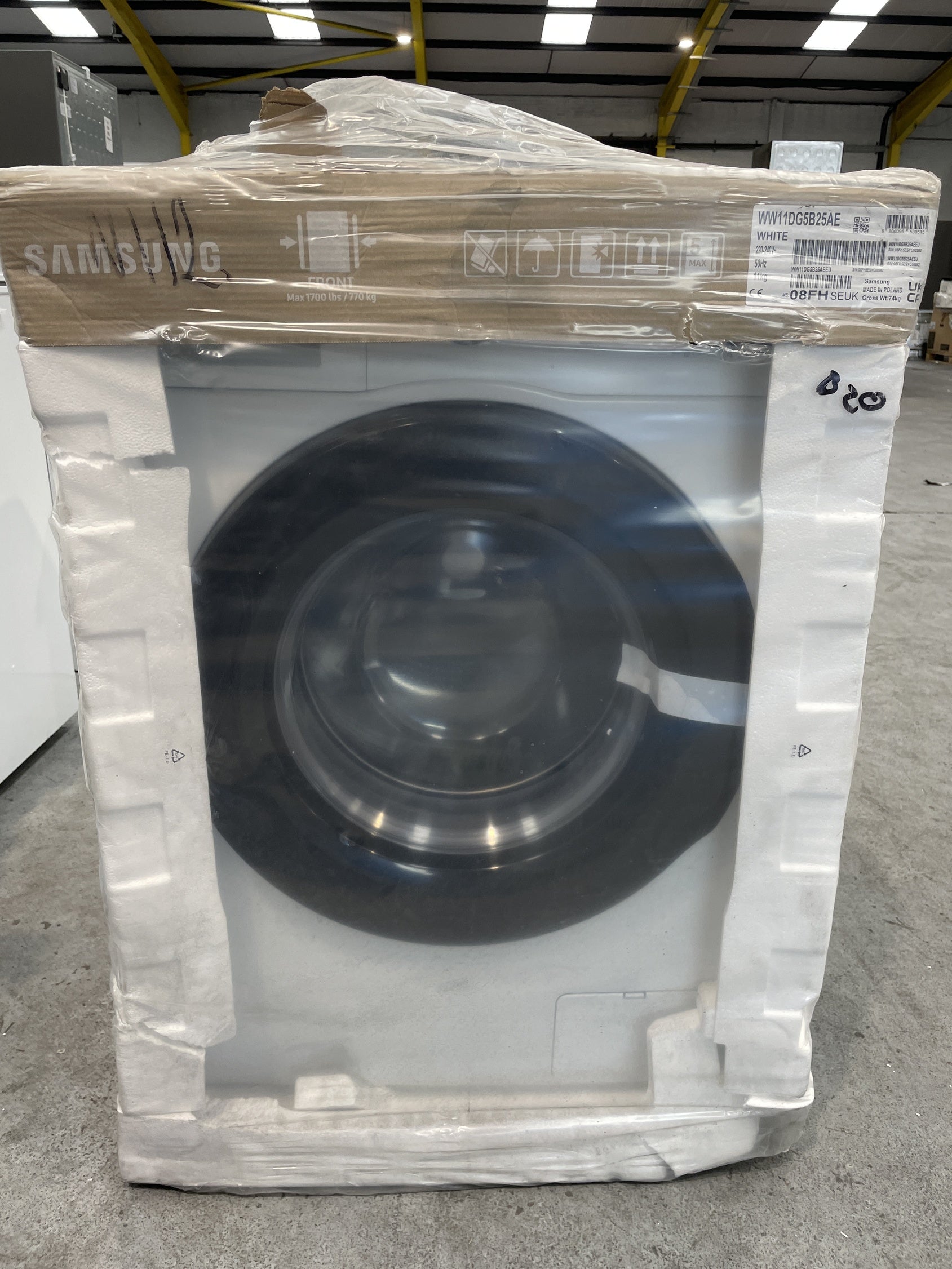 #GRC-157-478 - Samsung Series 5 AI Energy WW11DG5B25AE/EU 11kg 1400rpm Washing Machine