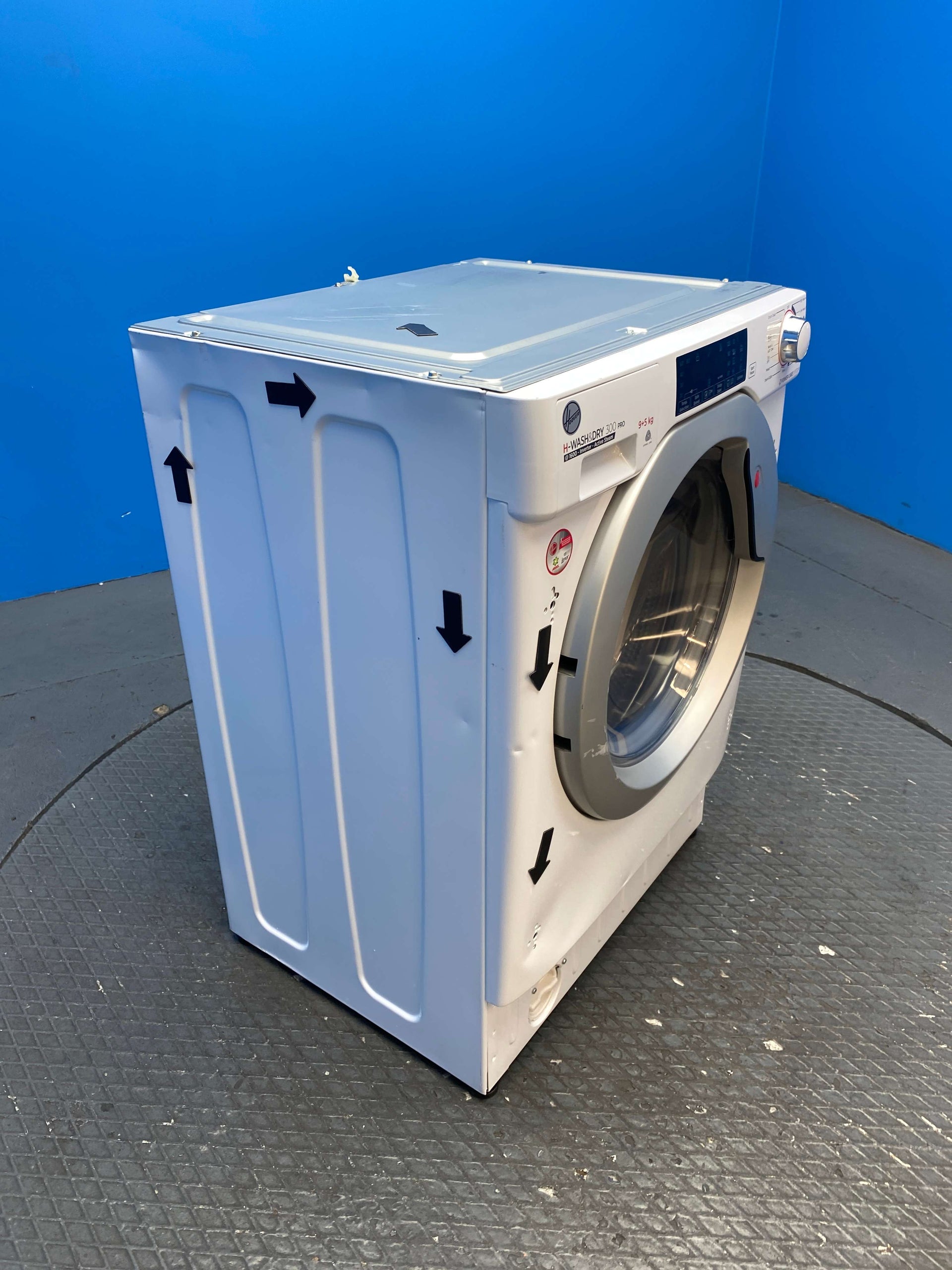 Hoover HBDOS695TAMSE Integrated 9kg / 5 kg 1600 Spin Washer Dryer