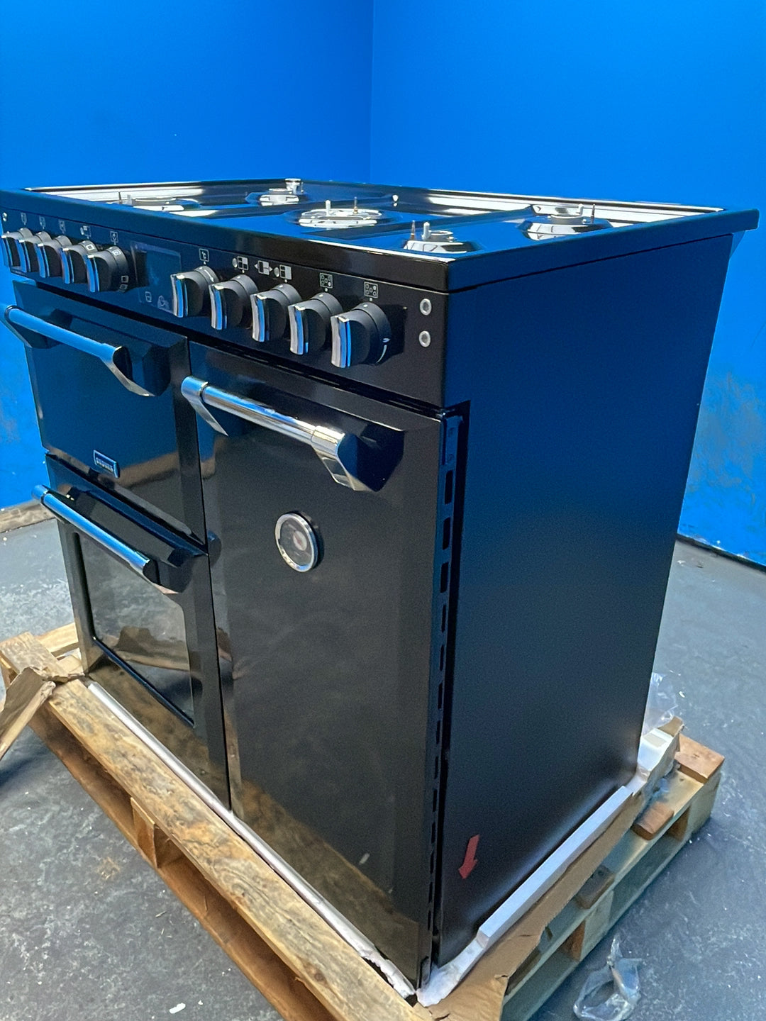 #GRC-164-431 - Stoves Richmond Deluxe 90DF Dual Fuel Range Cooker – 174L Capacity, 5 Burners, AirFry, SteamCleanse