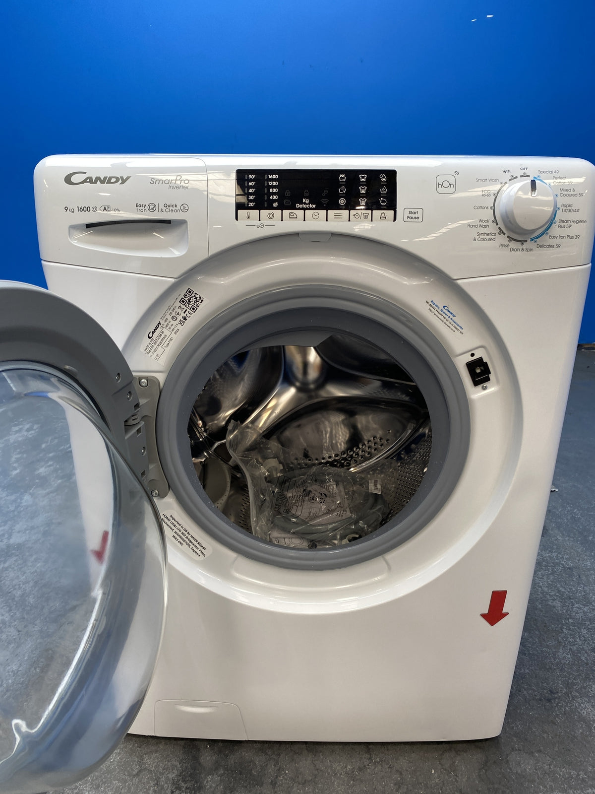 #GRC-159-853 - Candy Smart Pro CSO6 96TWM6 9kg 1600rpm Washing Machine