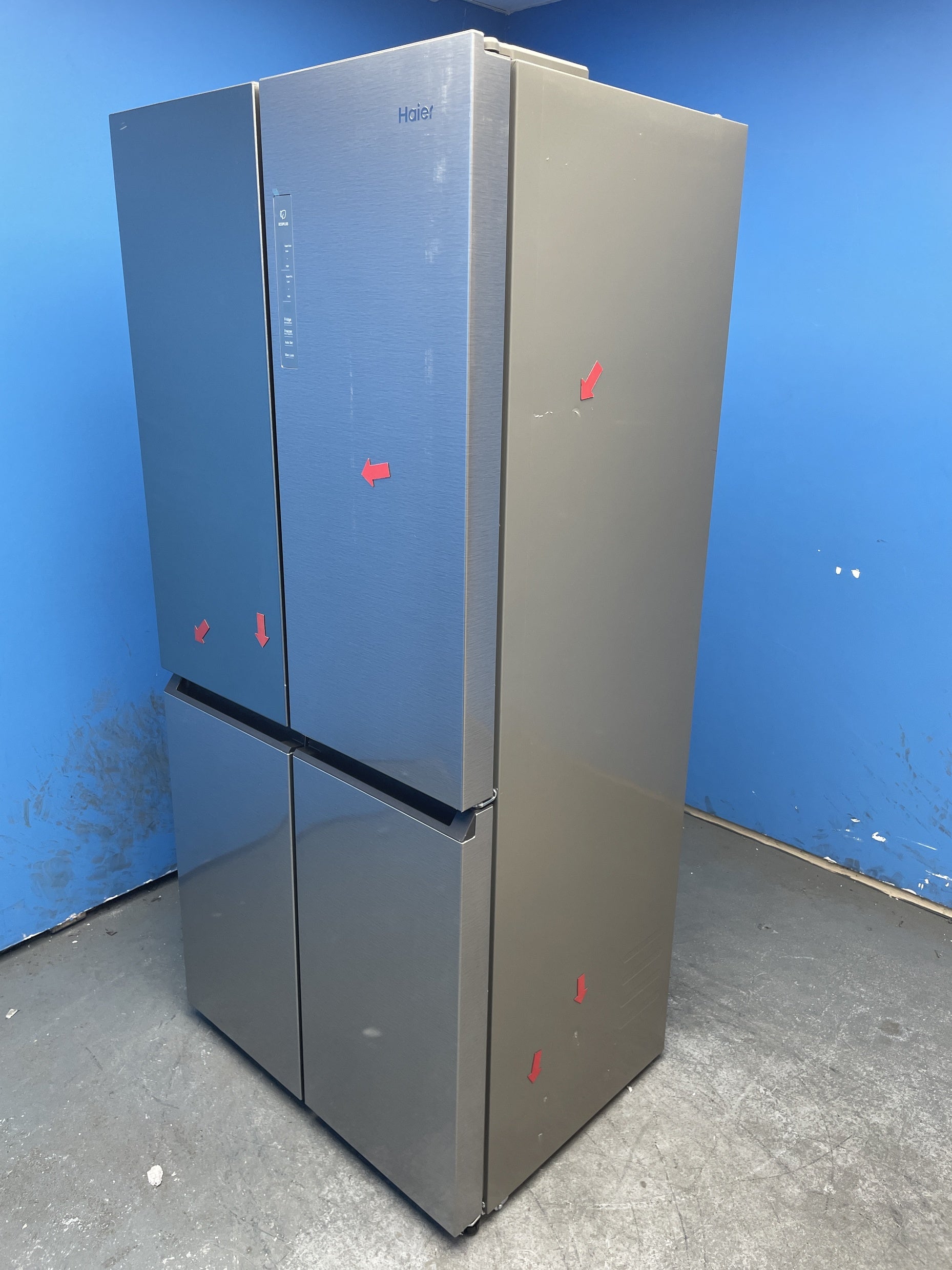 #GRC-157-900 - Haier Cube 83 Series 3 HCR3818ENMG Multi-Door Fridge Freezer
