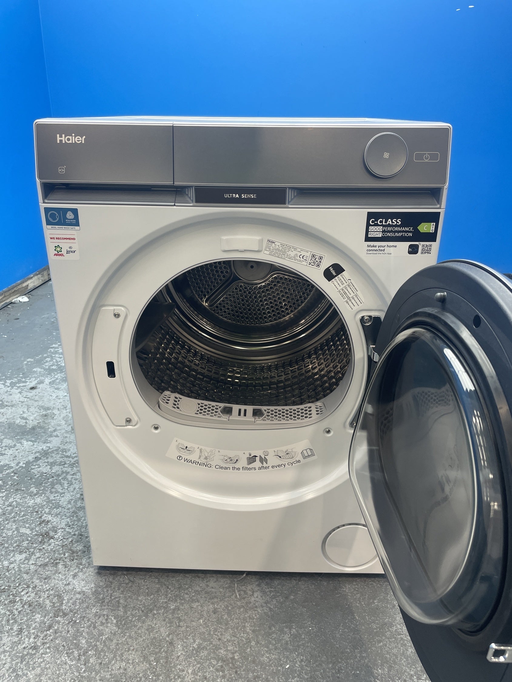 #GRC-159-331 - Haier X Series 9 HD90-CQ387GU1 9kg Heat Pump Tumble Dryer