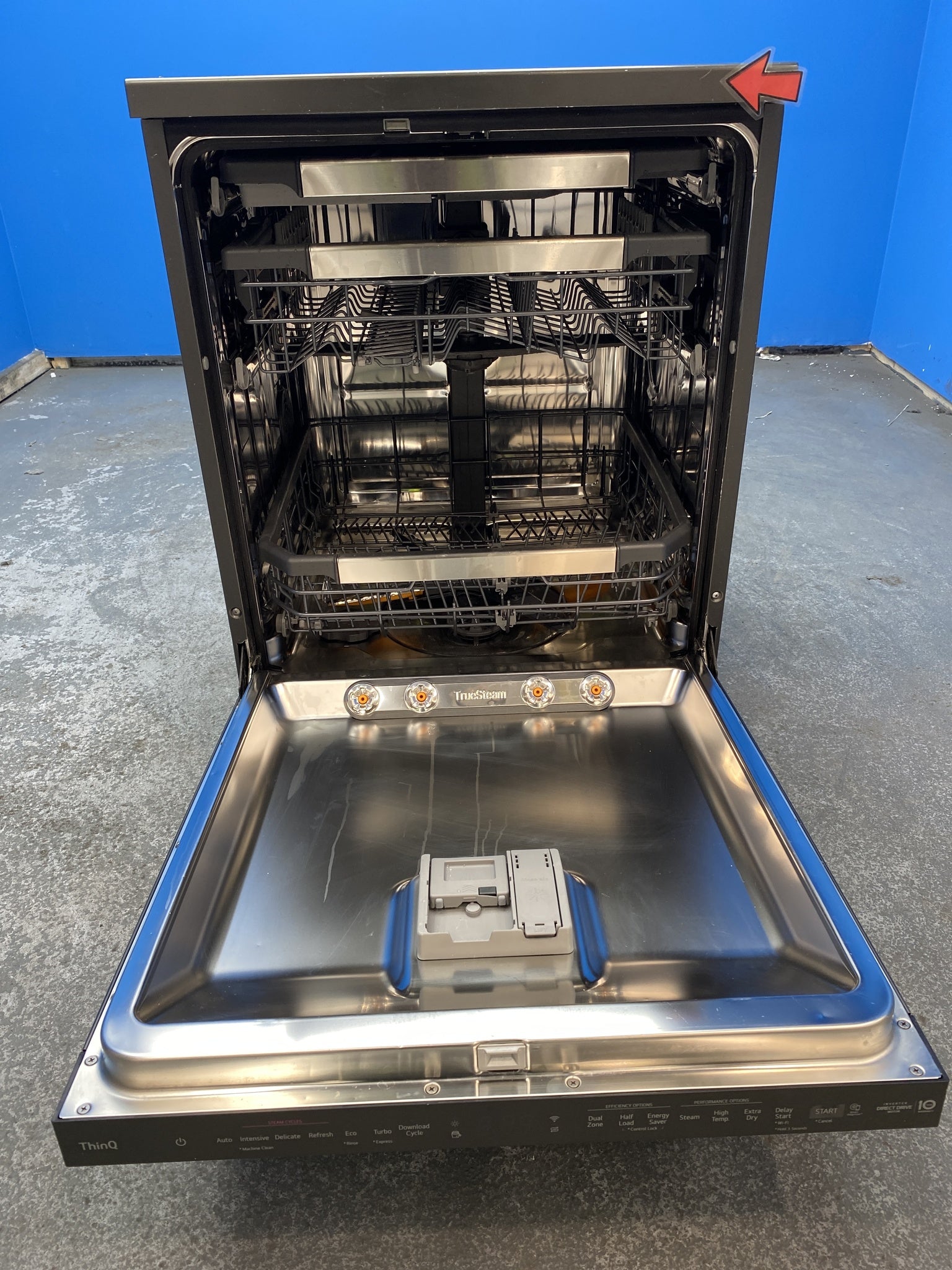 #GRC-143-472 - LG DF455HMS Full Size Smart Dishwasher with TrueSteam