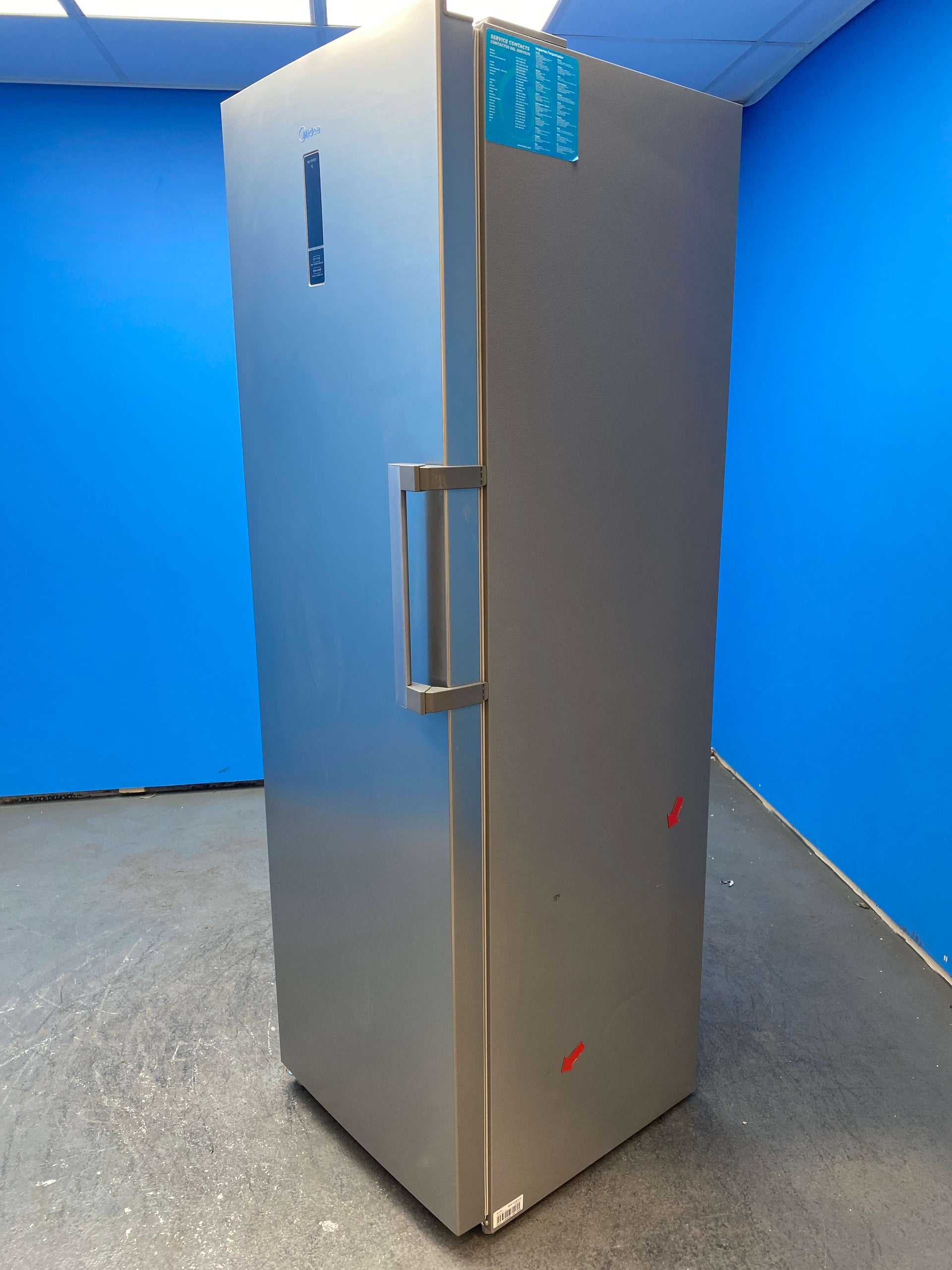Midea MDRU385MTE46 185cm Frost Free Upright Freezer
