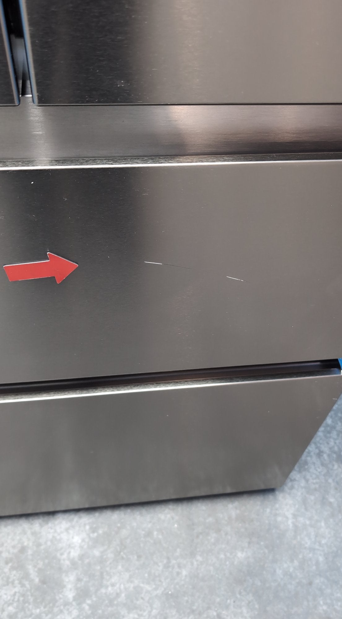 #GRC-163-407 - Haier 70cm French Door Fridge Freezer – 444L, Stainless Steel, Total No Frost