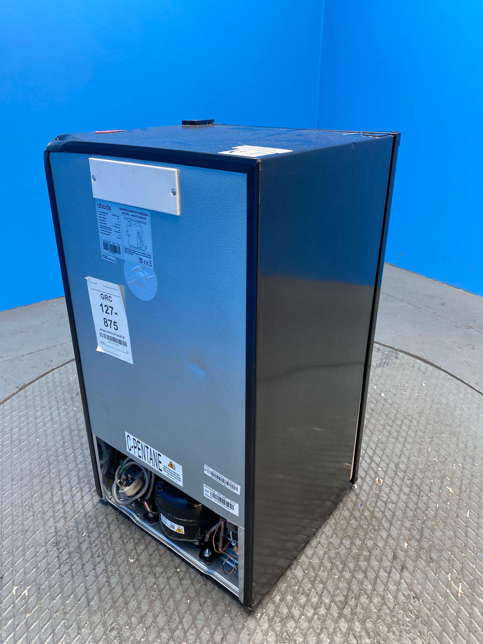 Abode A85UCFF482E1B 85L Under Counter Fridge Freezer
