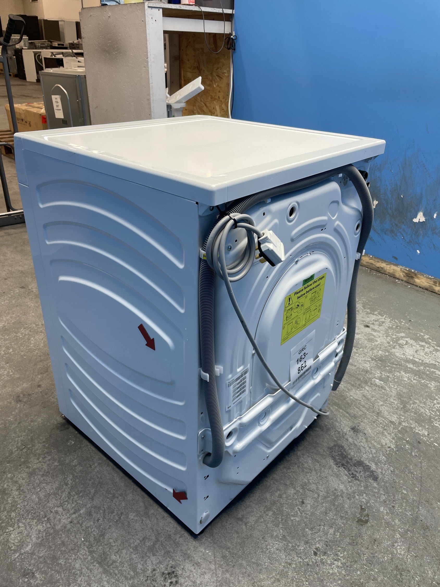 #GRC-163-862 - Haier 12kg 1400rpm Washing Machine – Direct Motion Motor, White